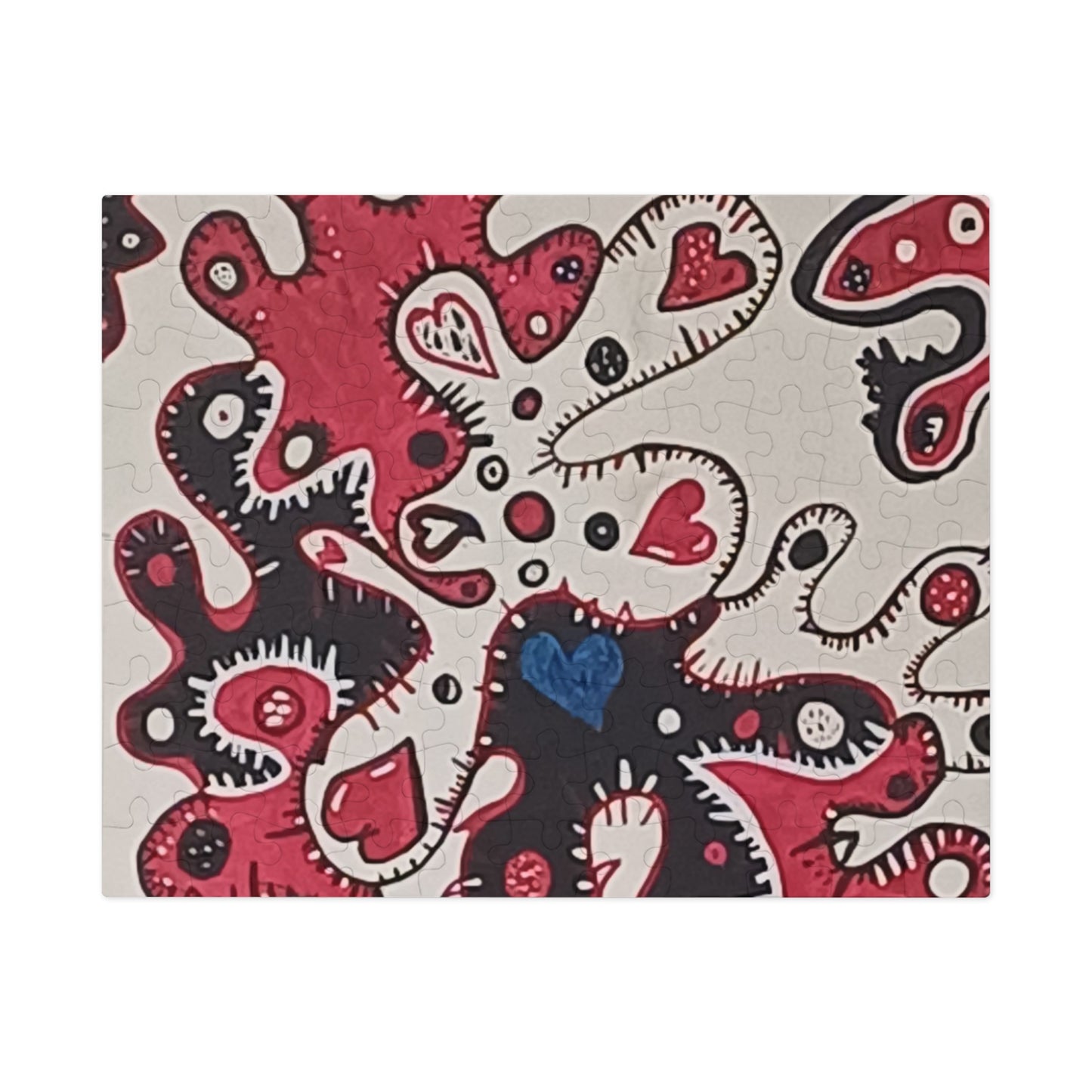 Lots Of Hearts  Puzzle with Tin 30 - 2000 pieces