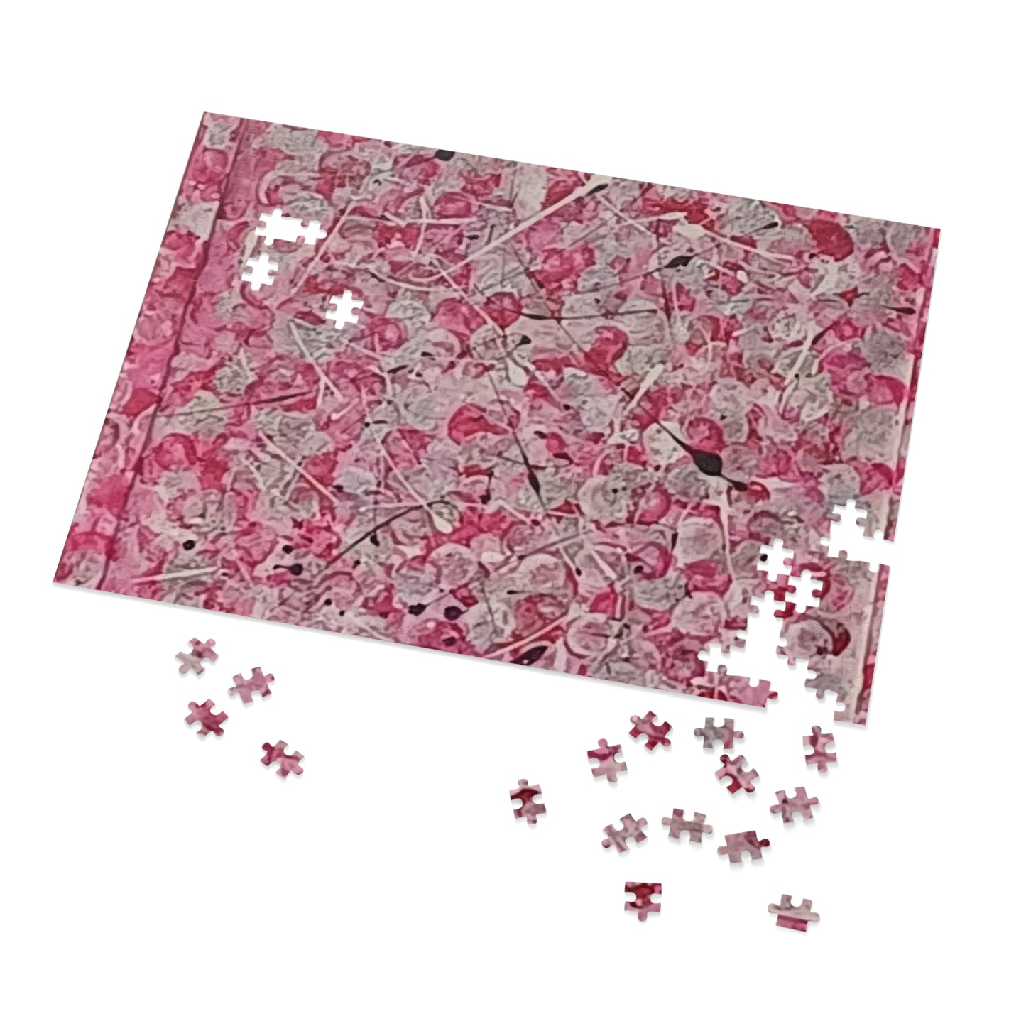 Pink Blitz Colorful Puzzle with Tin - 30 - 2000 pieces