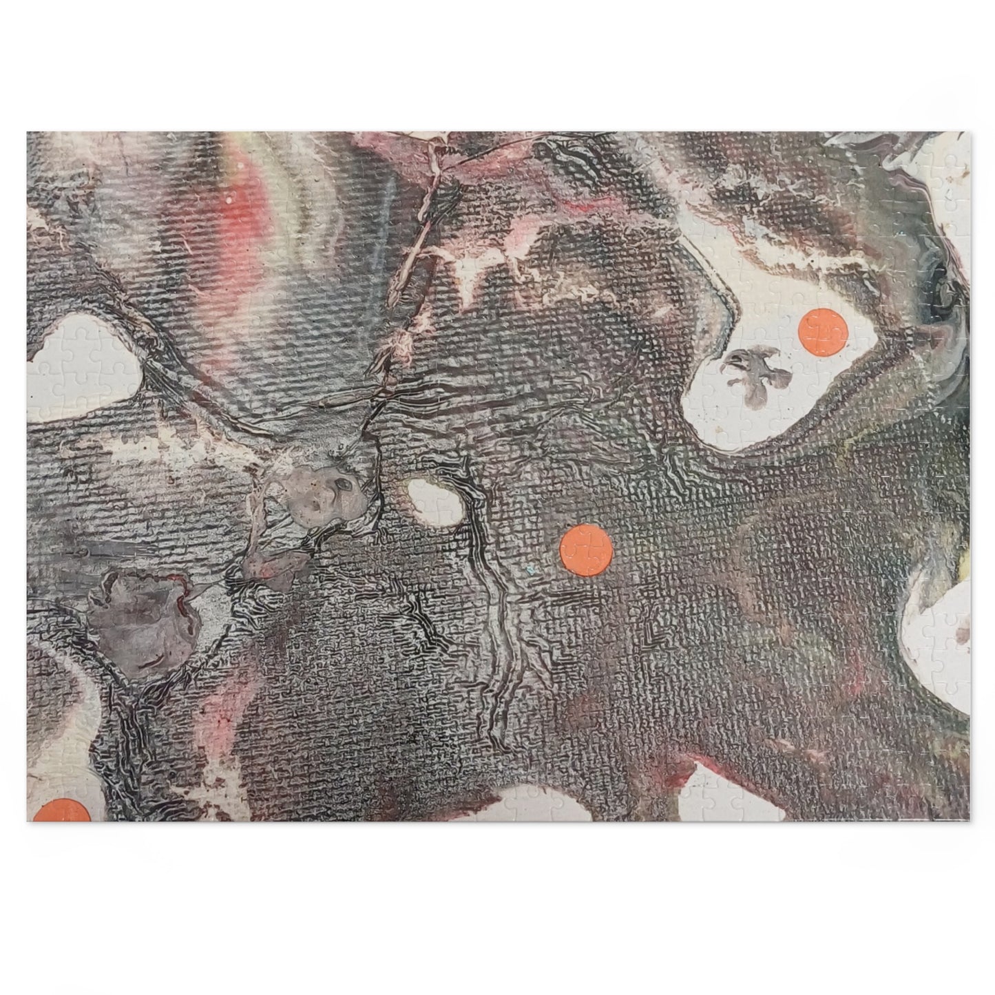 AUTUMN  ABSTRACT Jigsaw Puzzle with Tin  6 variants upto 2000 pieces