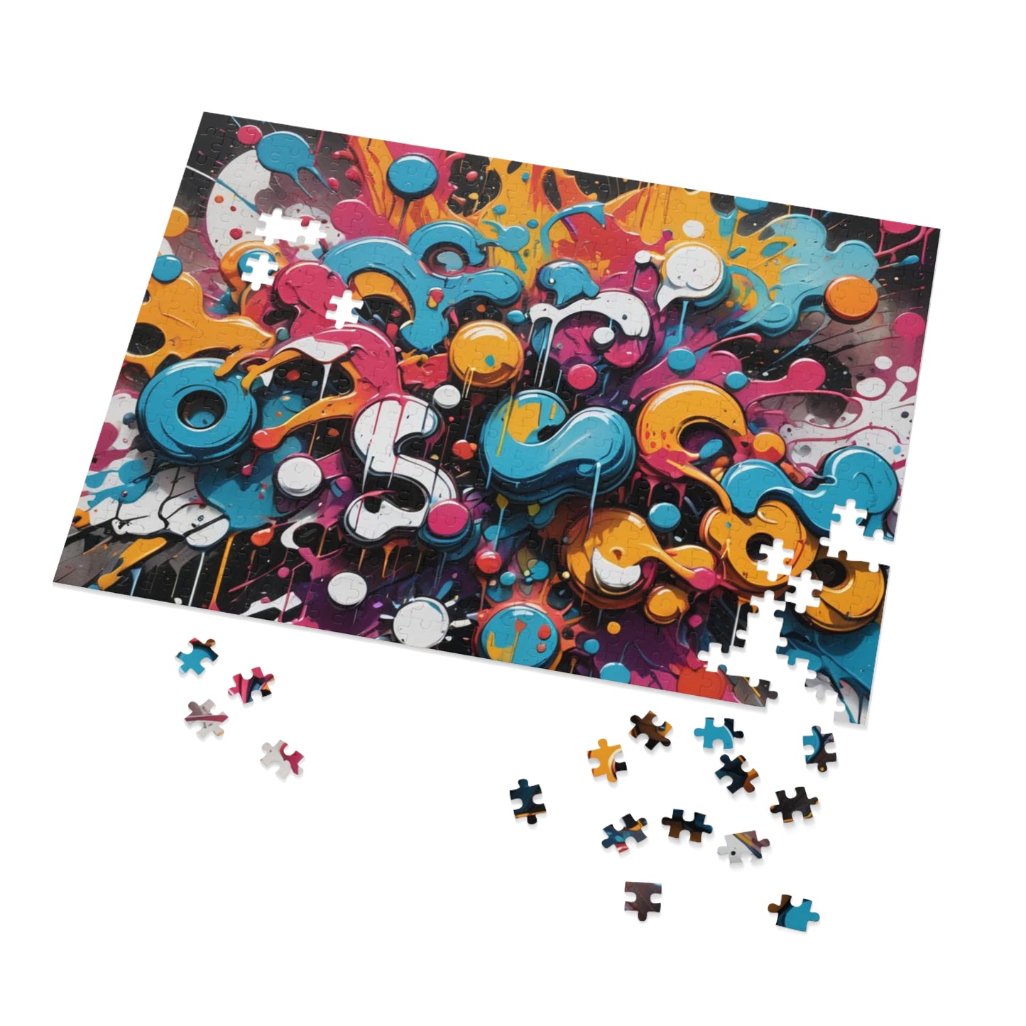 Street  Abstract  Puzzle with Tin