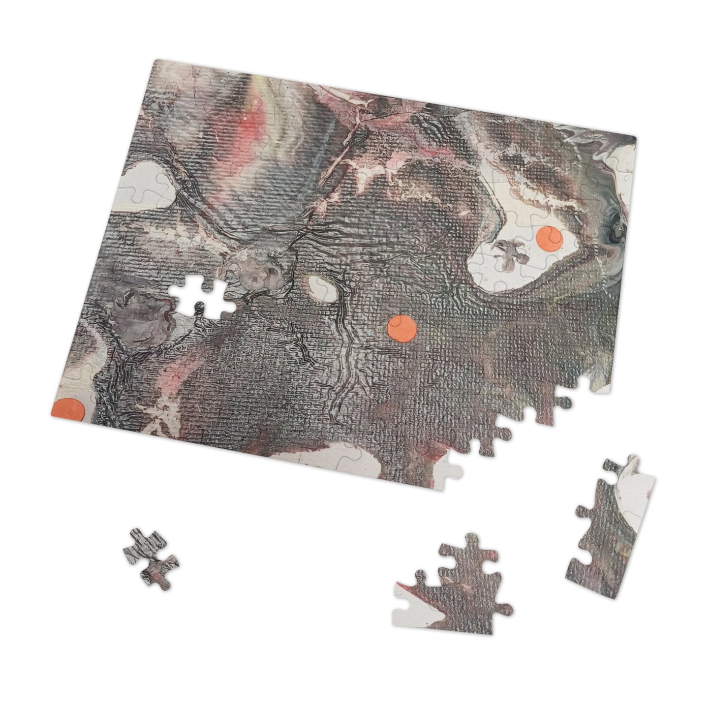 AUTUMN  ABSTRACT Jigsaw Puzzle with Tin  6 variants upto 2000 pieces