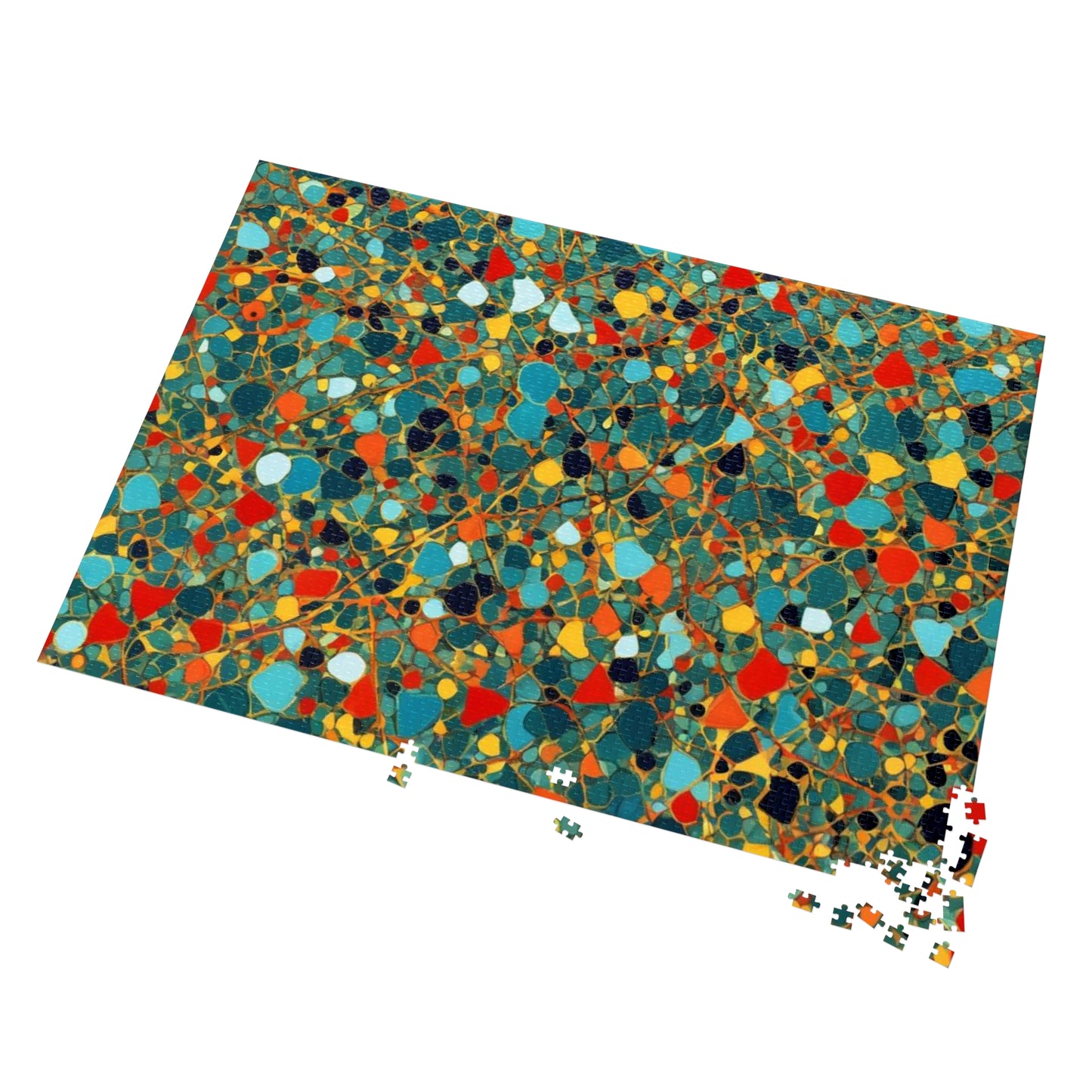 Jigsaw Puzzle with Tin