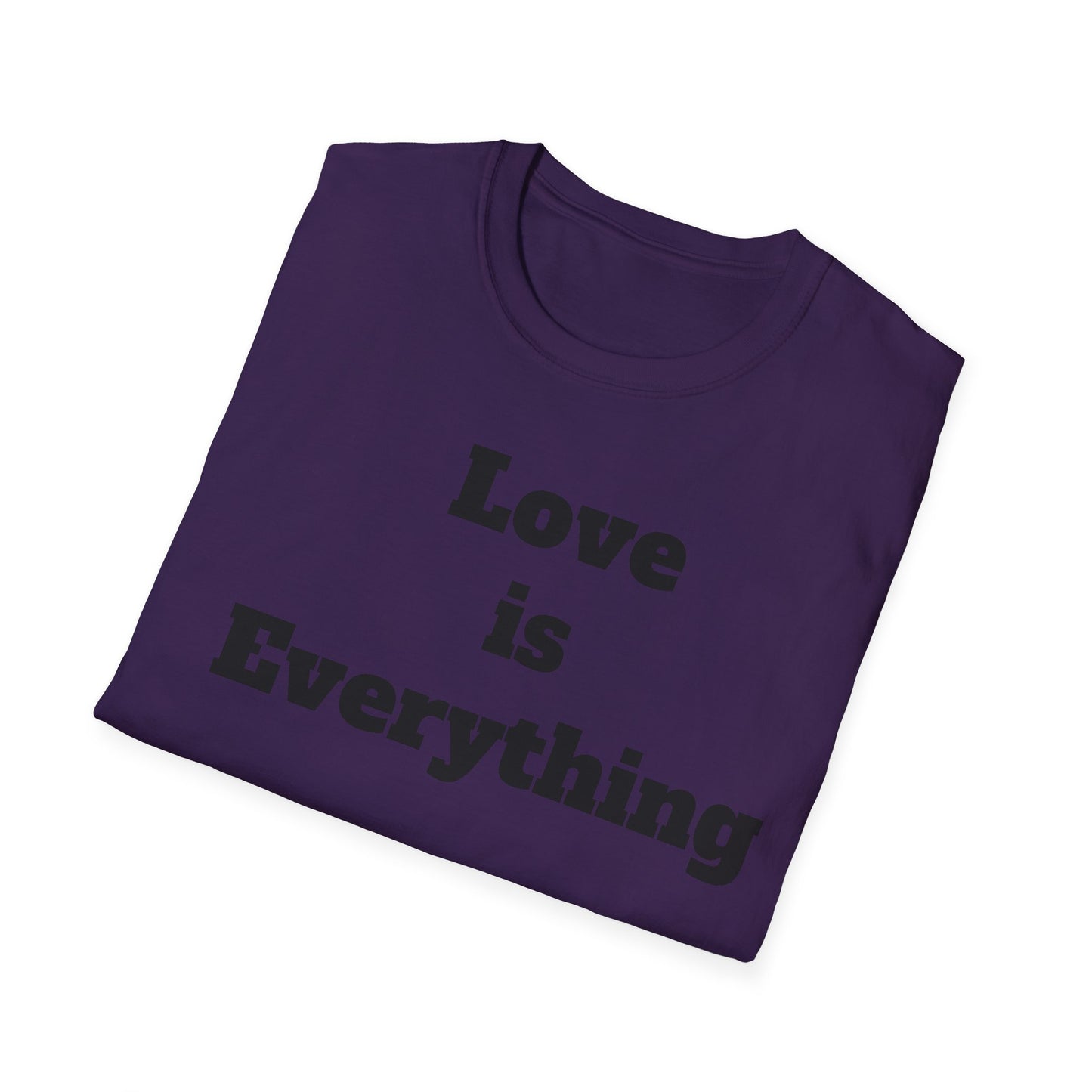 Love is Everything Unisex Softstyle T-Shirt, Casual Wear, Friendship Gift, [...]