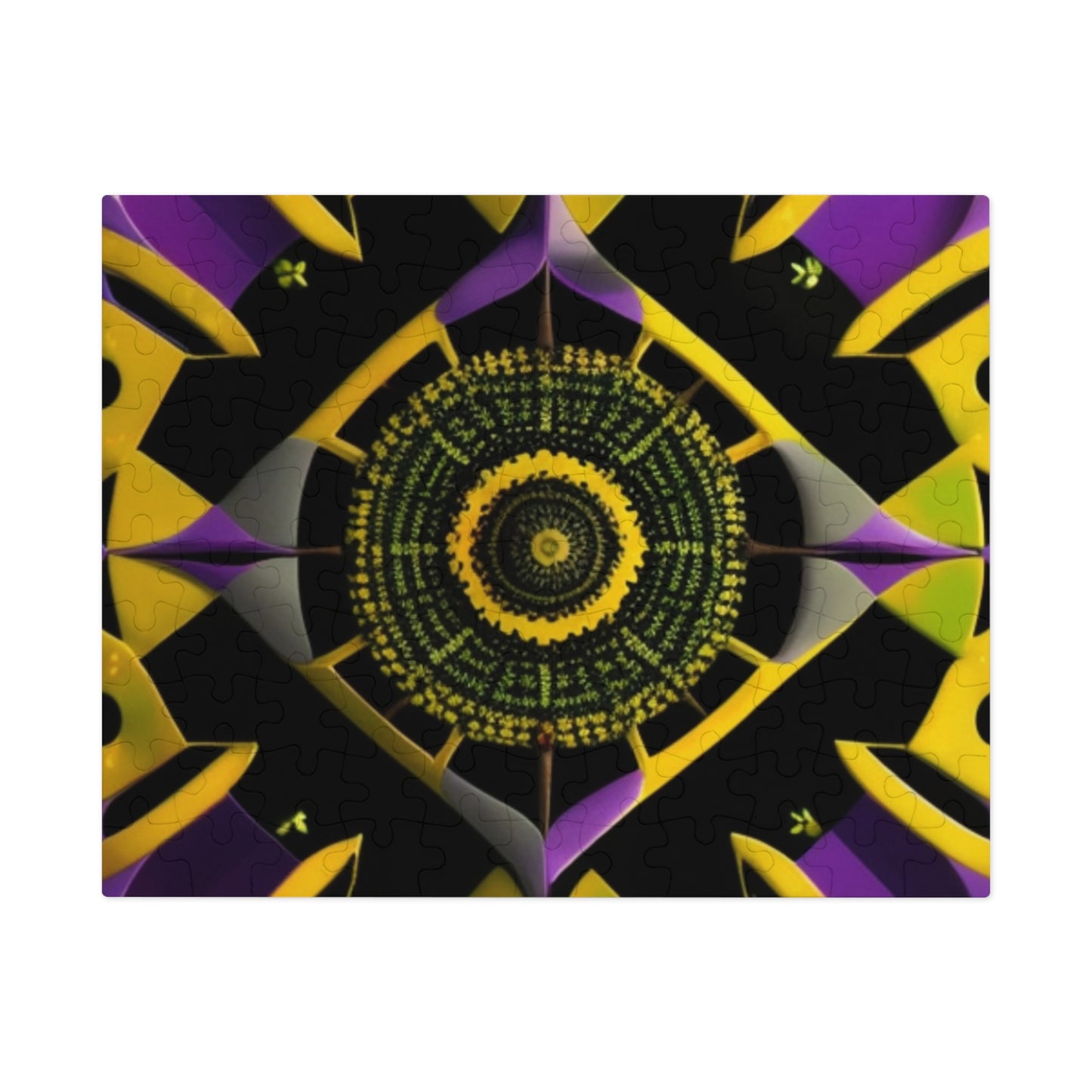 Vibrant Square Jigsaw Puzzle with Tin  30-2000 pieces.