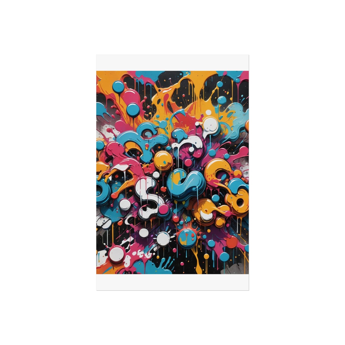 Street  Abstract Glicée Poster various sizes.