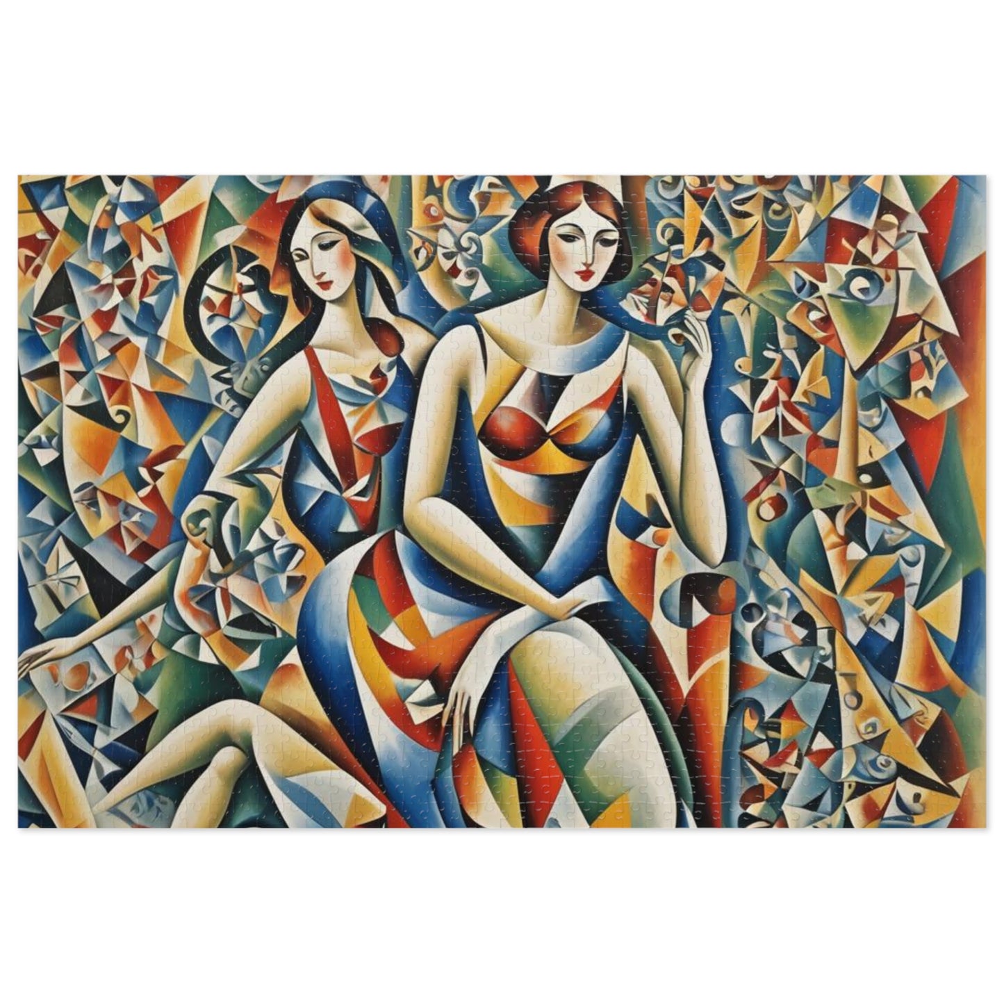 Cuboid 2 ladies Puzzle. Various sizes.