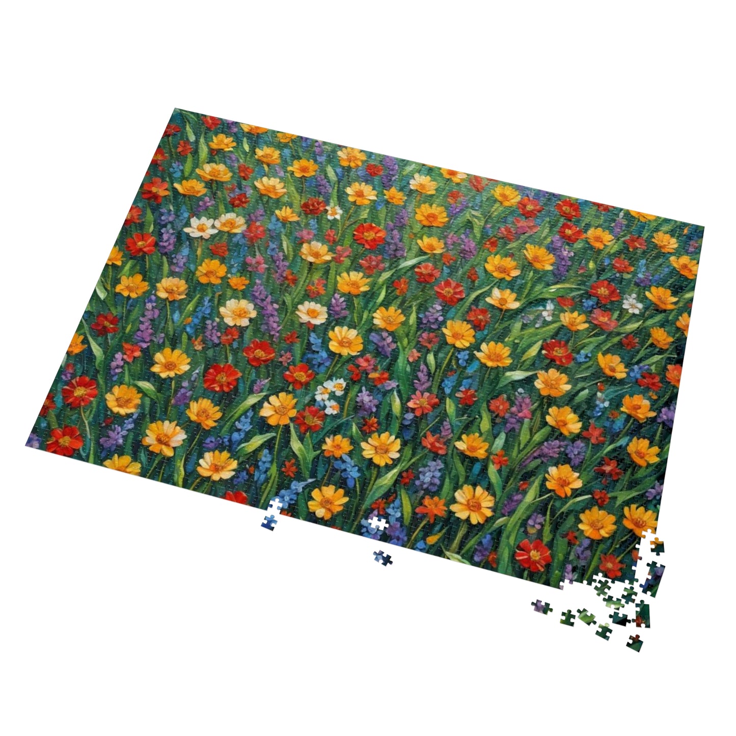 In Bloom Jigsaw Puzzle with Tin.