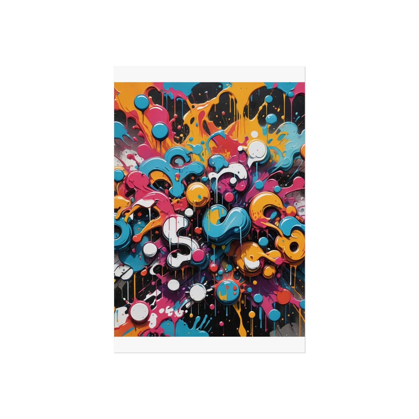 Street  Abstract Glicée Poster various sizes.