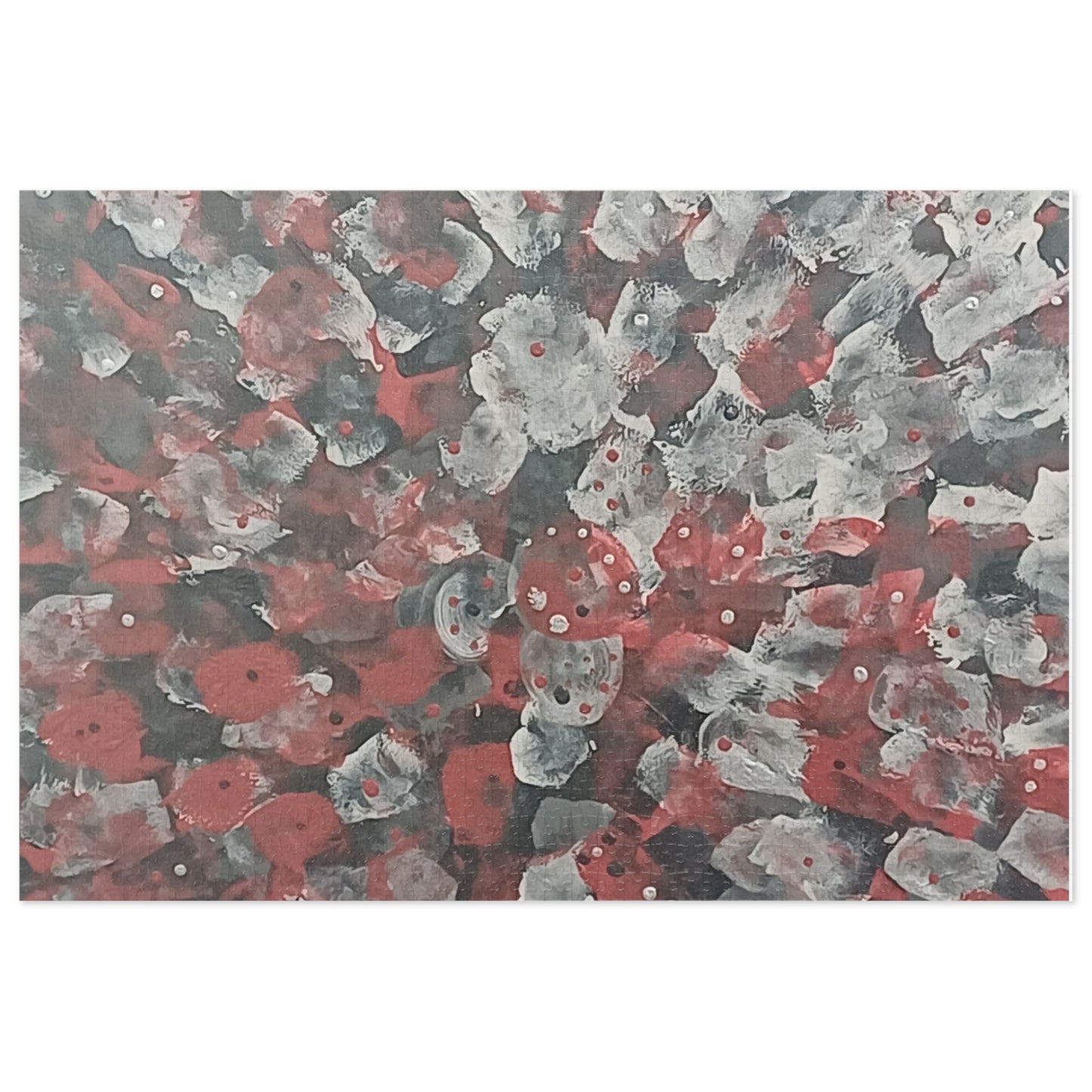 Red Blitz Jigsaw Puzzle 30-2000 pieces.