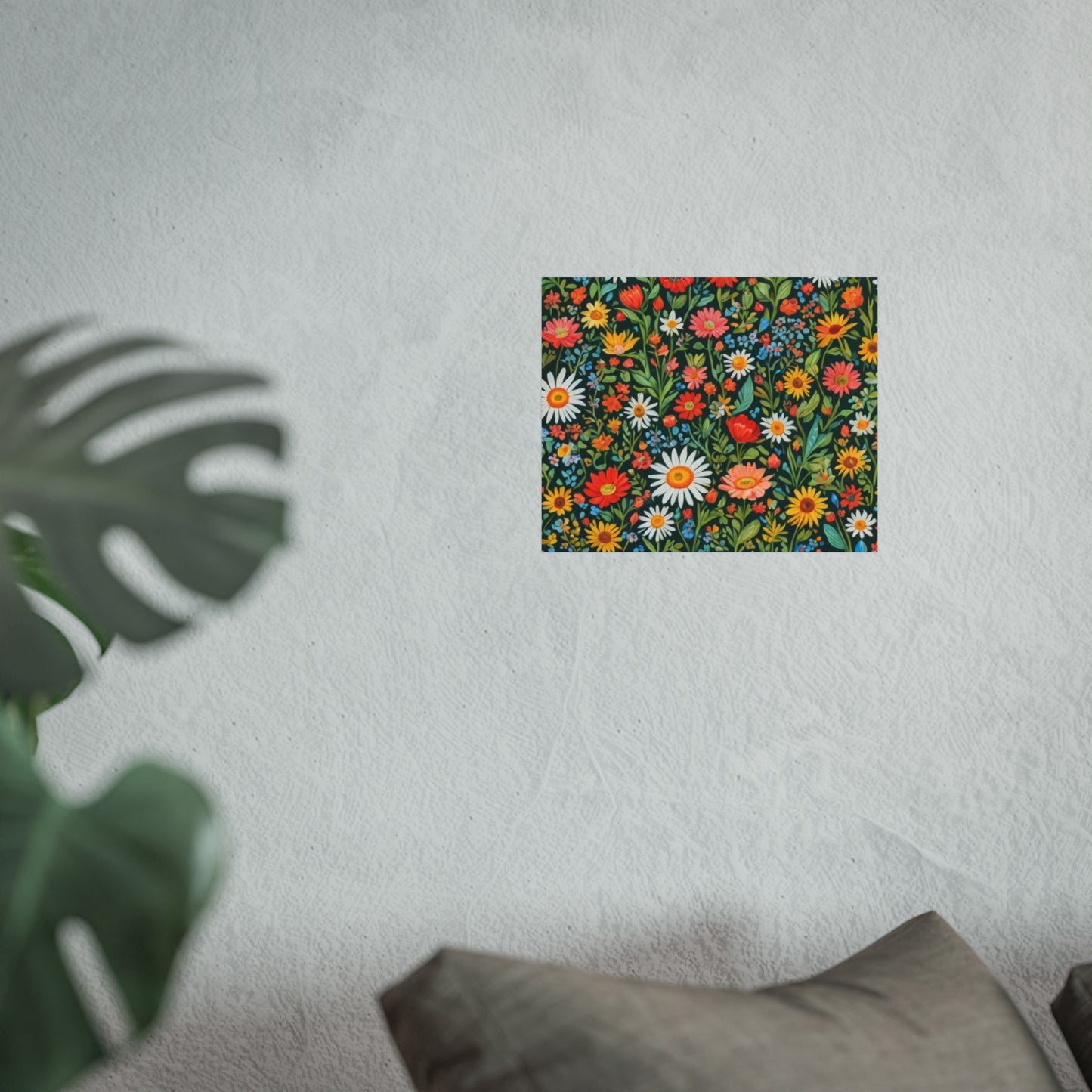 Funky Flowers Glicée Posters