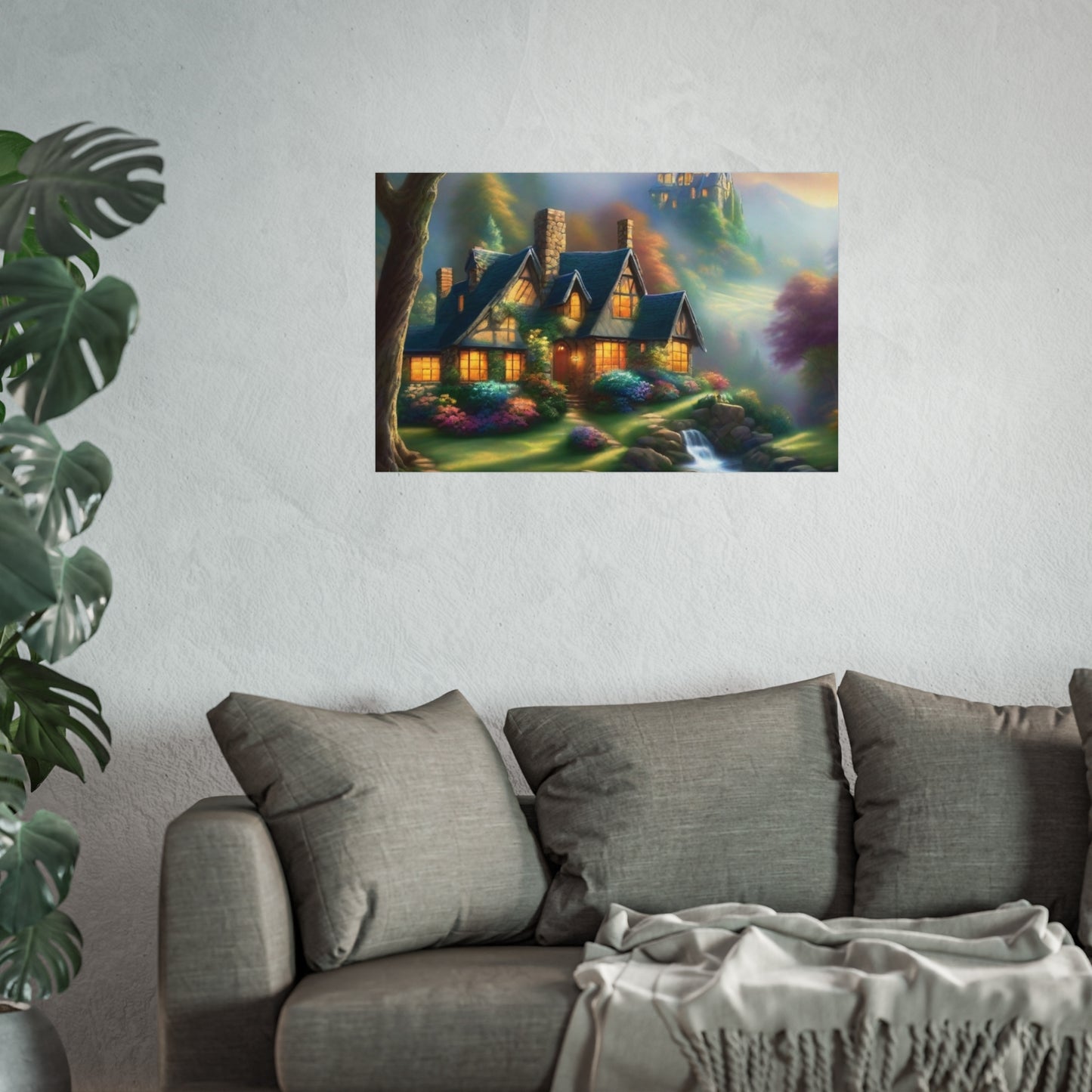 Cozy Cottage 1 Glicée Print.