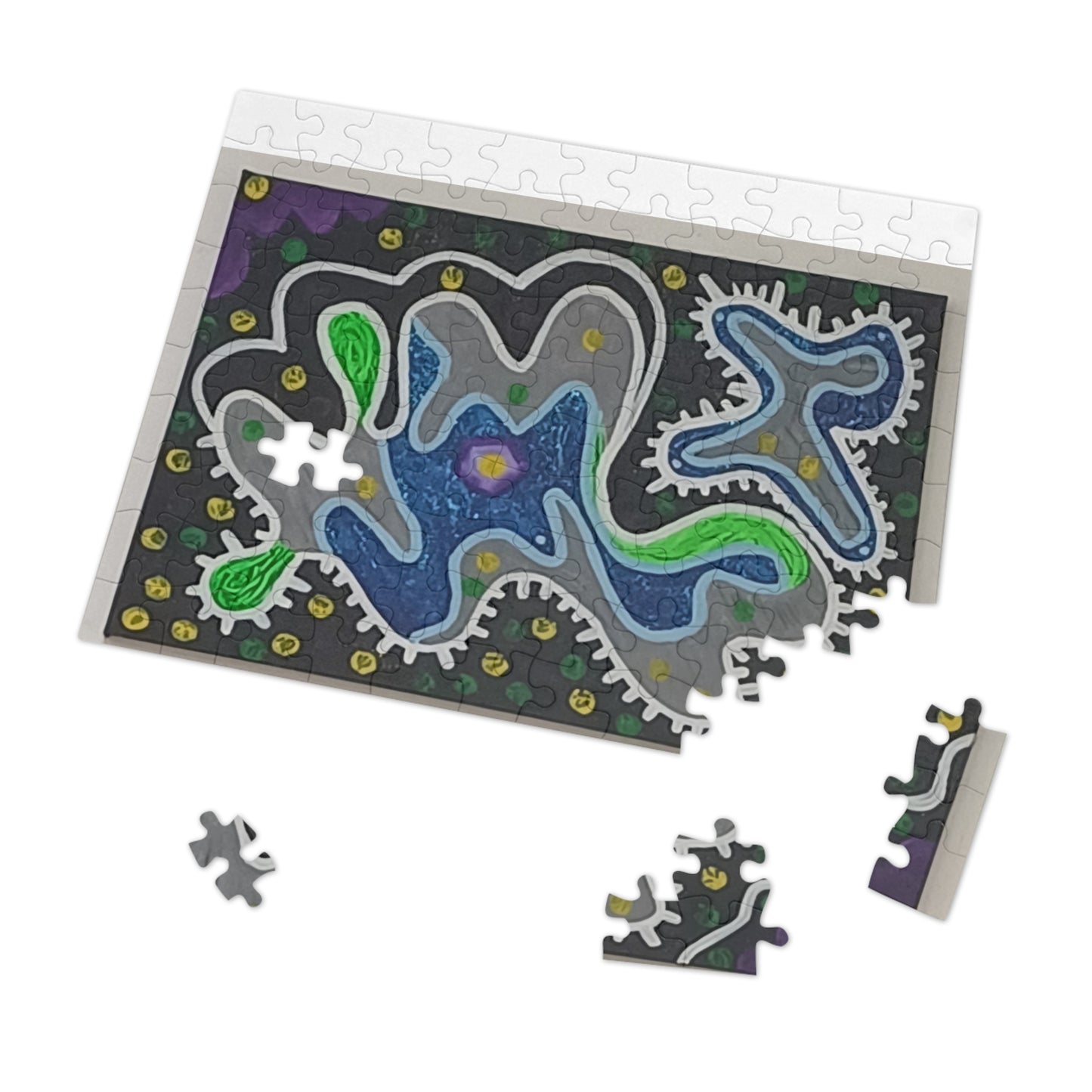 K Colorful Jigsaw Puzzle with Tin, 30 - 2000 pieces