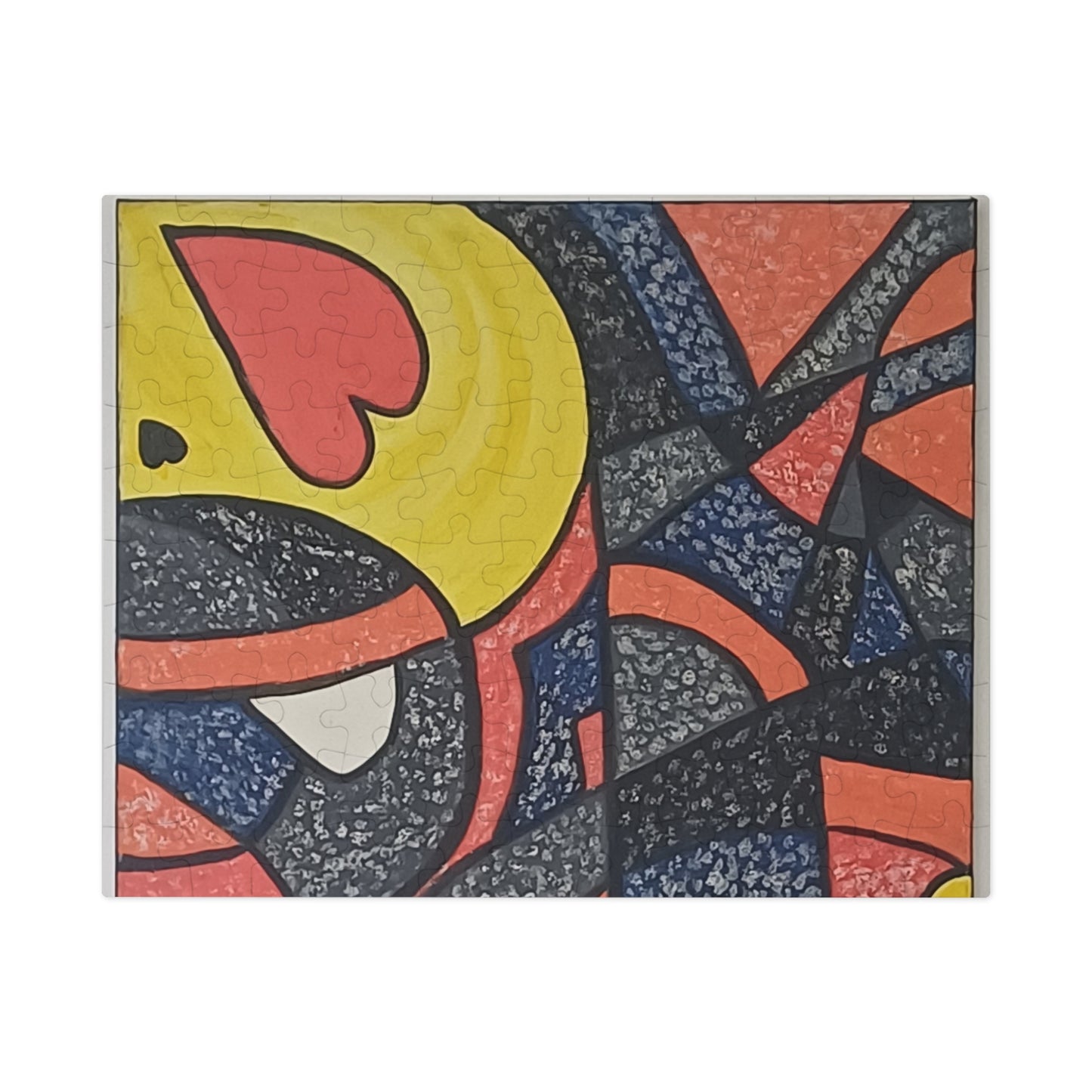 2 HEARTS  30 - 2000 pieces Abstract Puzzle in Tin.