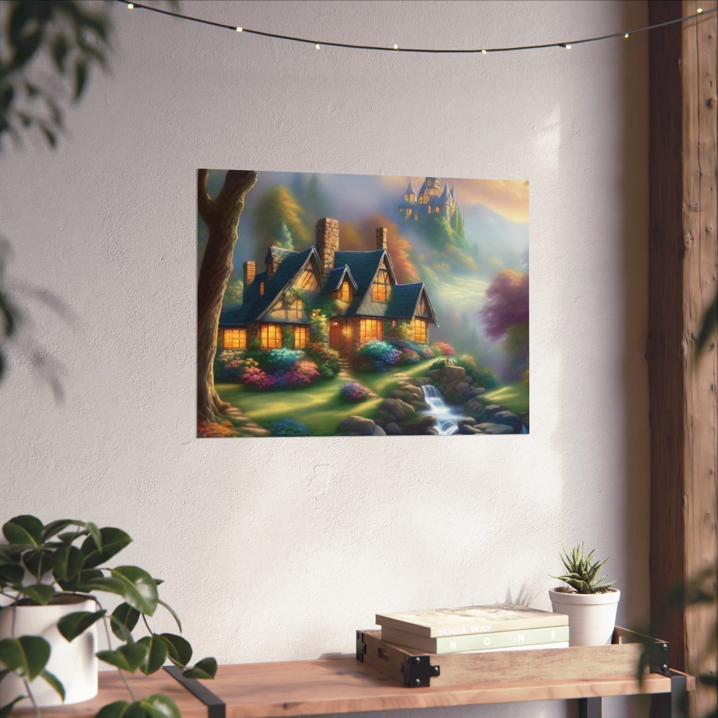 Cozy Cottage 1 Glicée Print.