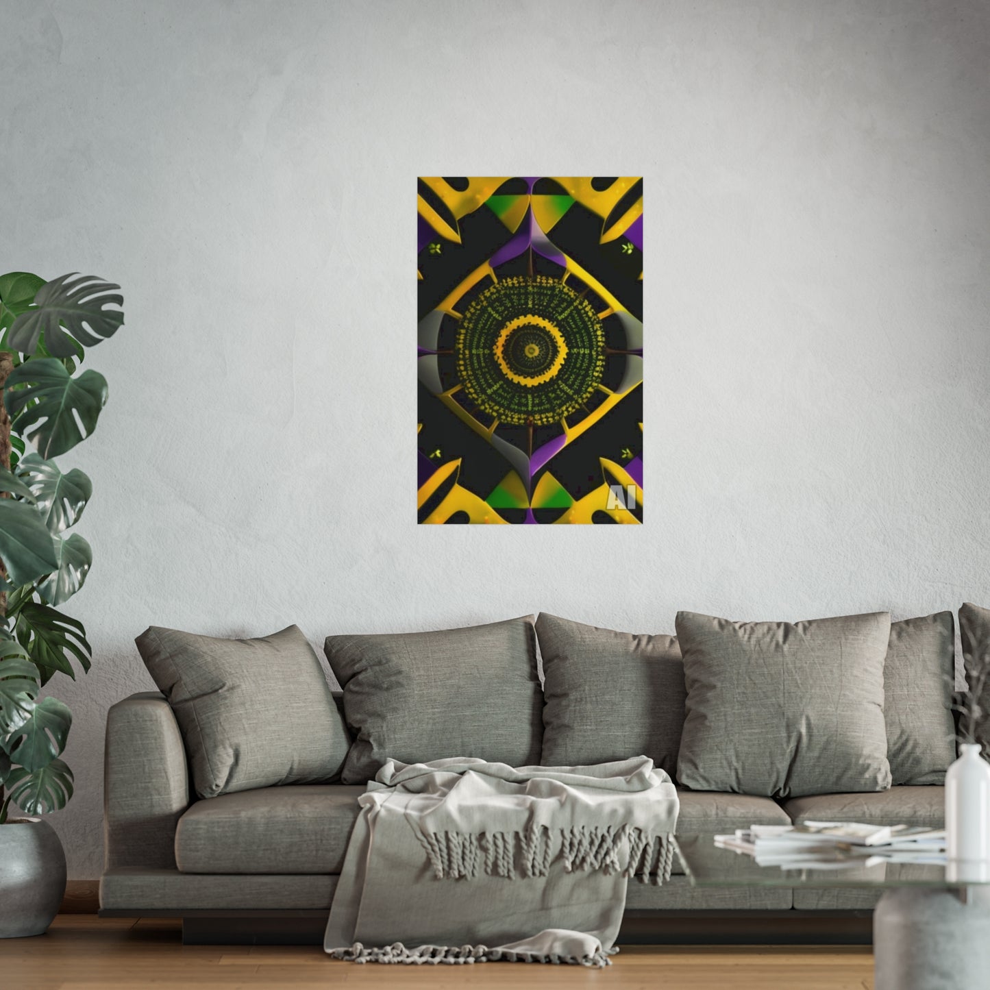 Vibrant Square Fine Art Prints.