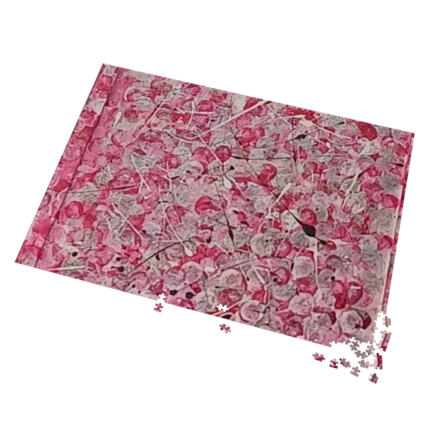 Pink Blitz Colorful Puzzle with Tin - 30 - 2000 pieces