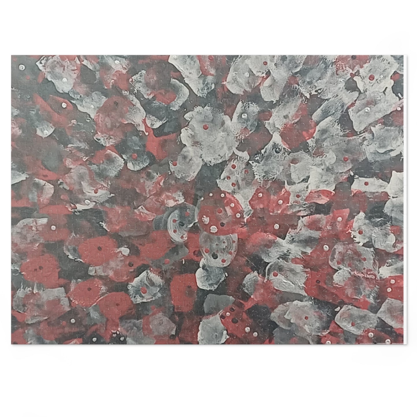 Red Blitz Jigsaw Puzzle 30-2000 pieces.