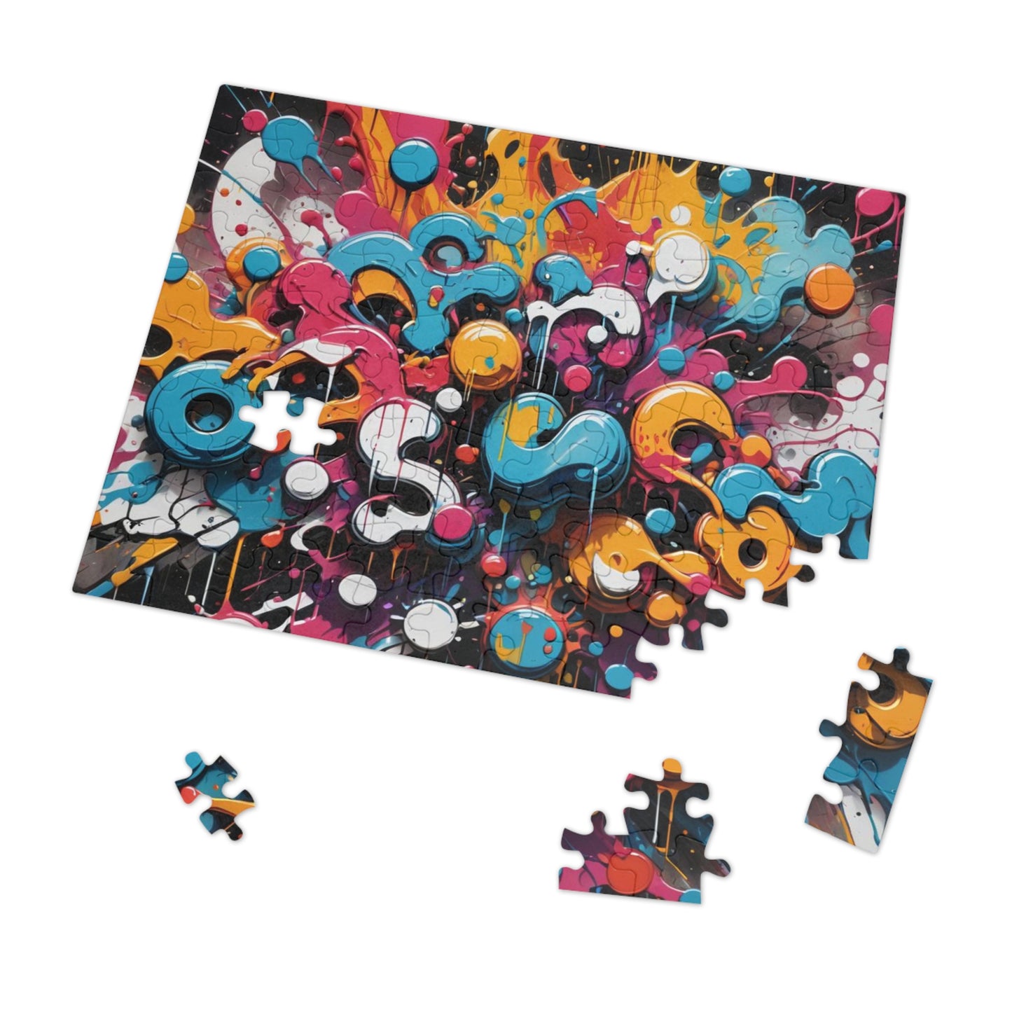 Street  Abstract  Puzzle with Tin