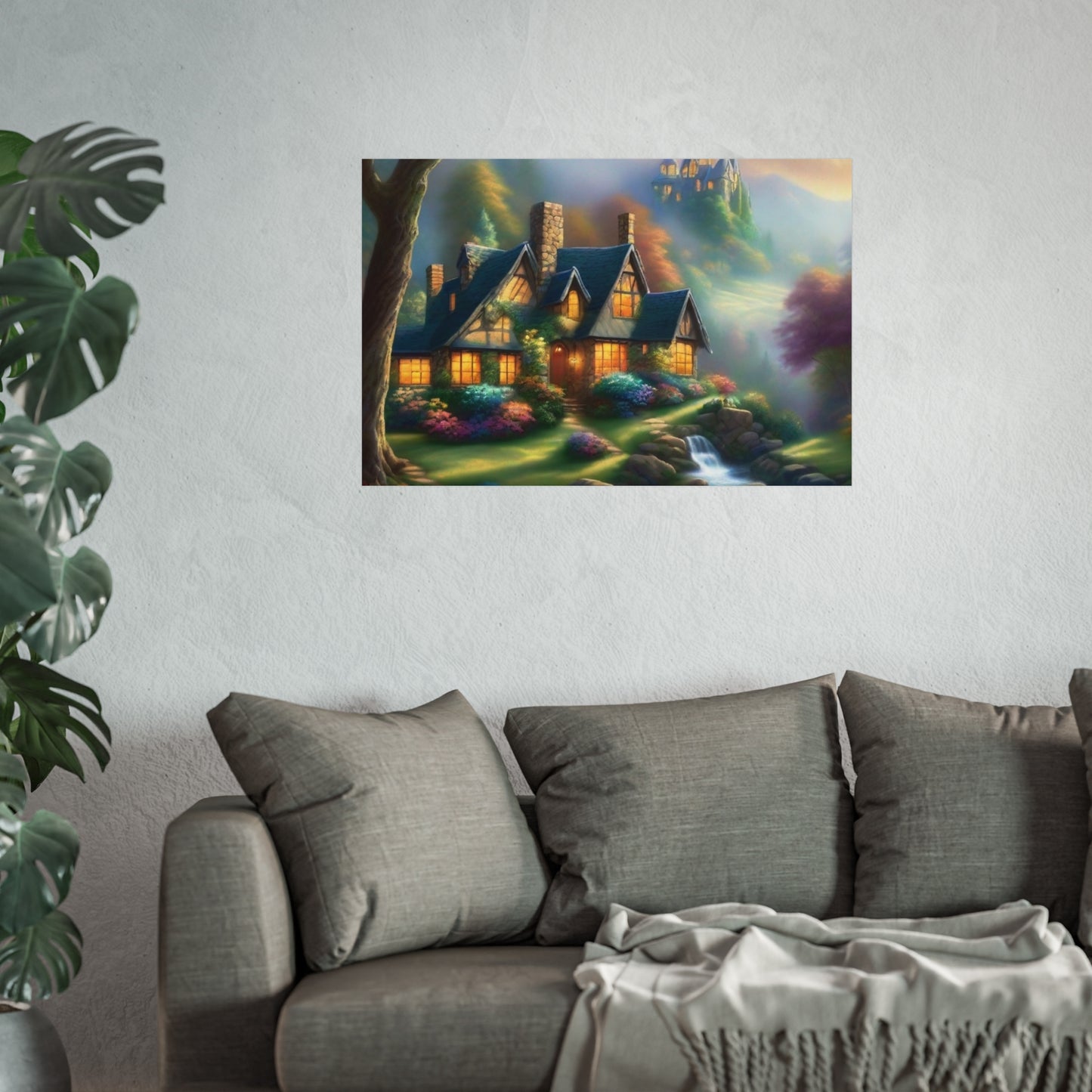 Cozy Cottage 1 Glicée Print.