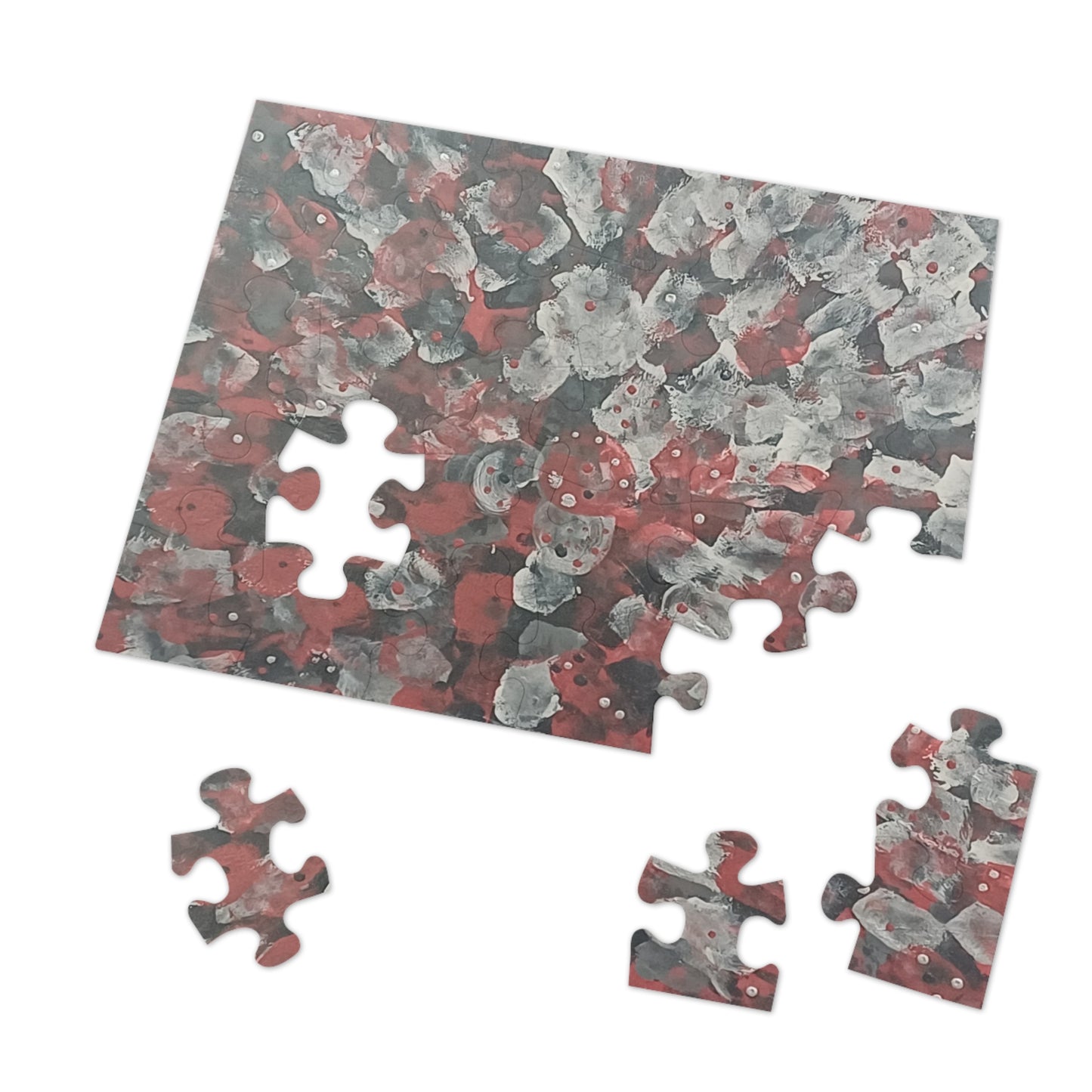 Red Blitz Jigsaw Puzzle 30-2000 pieces.