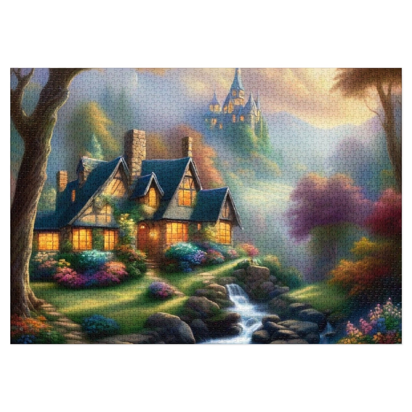Cozy Cottage 1  Puzzle with Tin 30-2000 pieces
