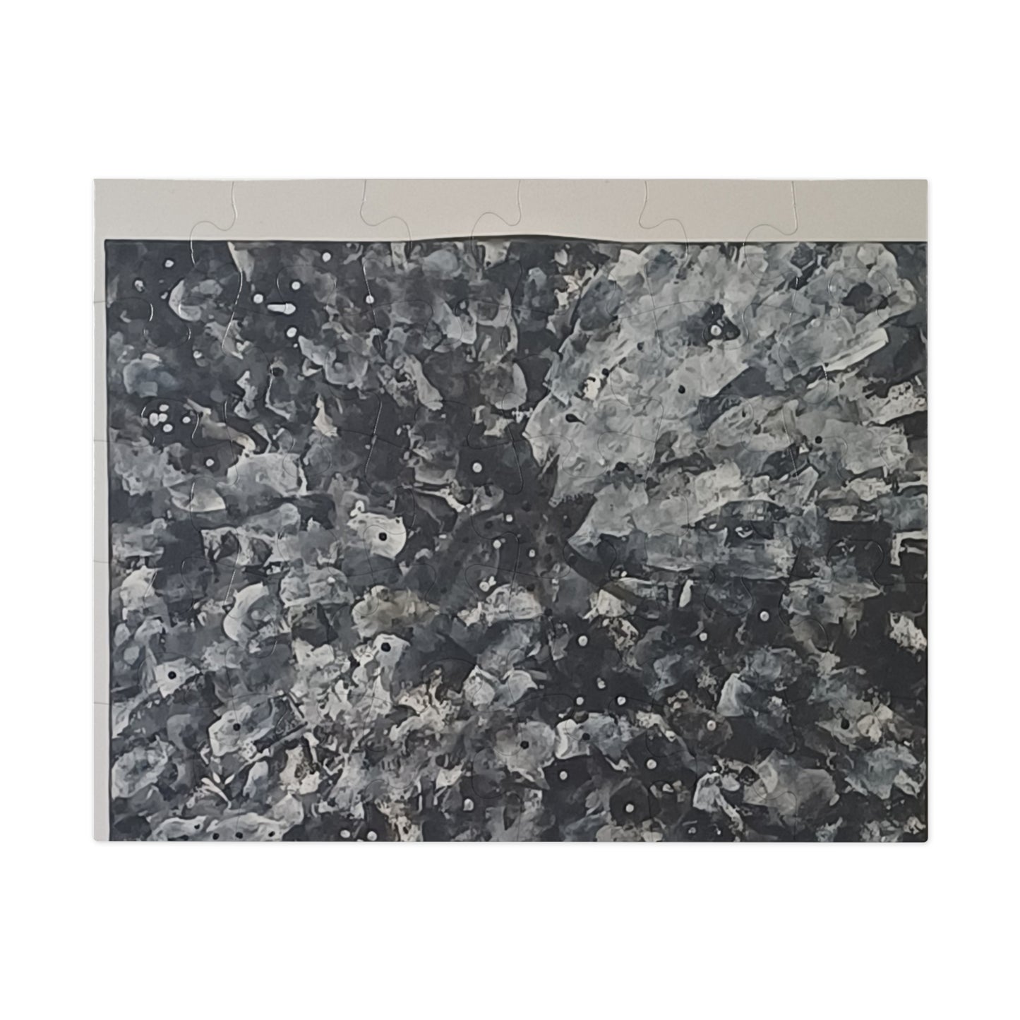 BLACK 6 variants upto 2000 piece Abstract Jigsaw Puzzle with Tin.