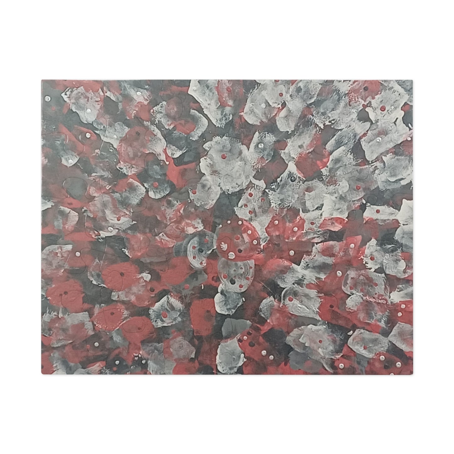 Red Blitz Jigsaw Puzzle 30-2000 pieces.