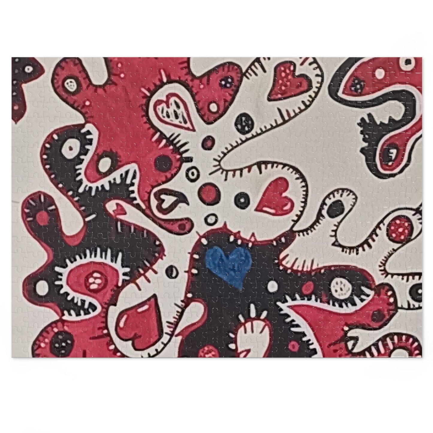 Lots Of Hearts  Puzzle with Tin 30 - 2000 pieces