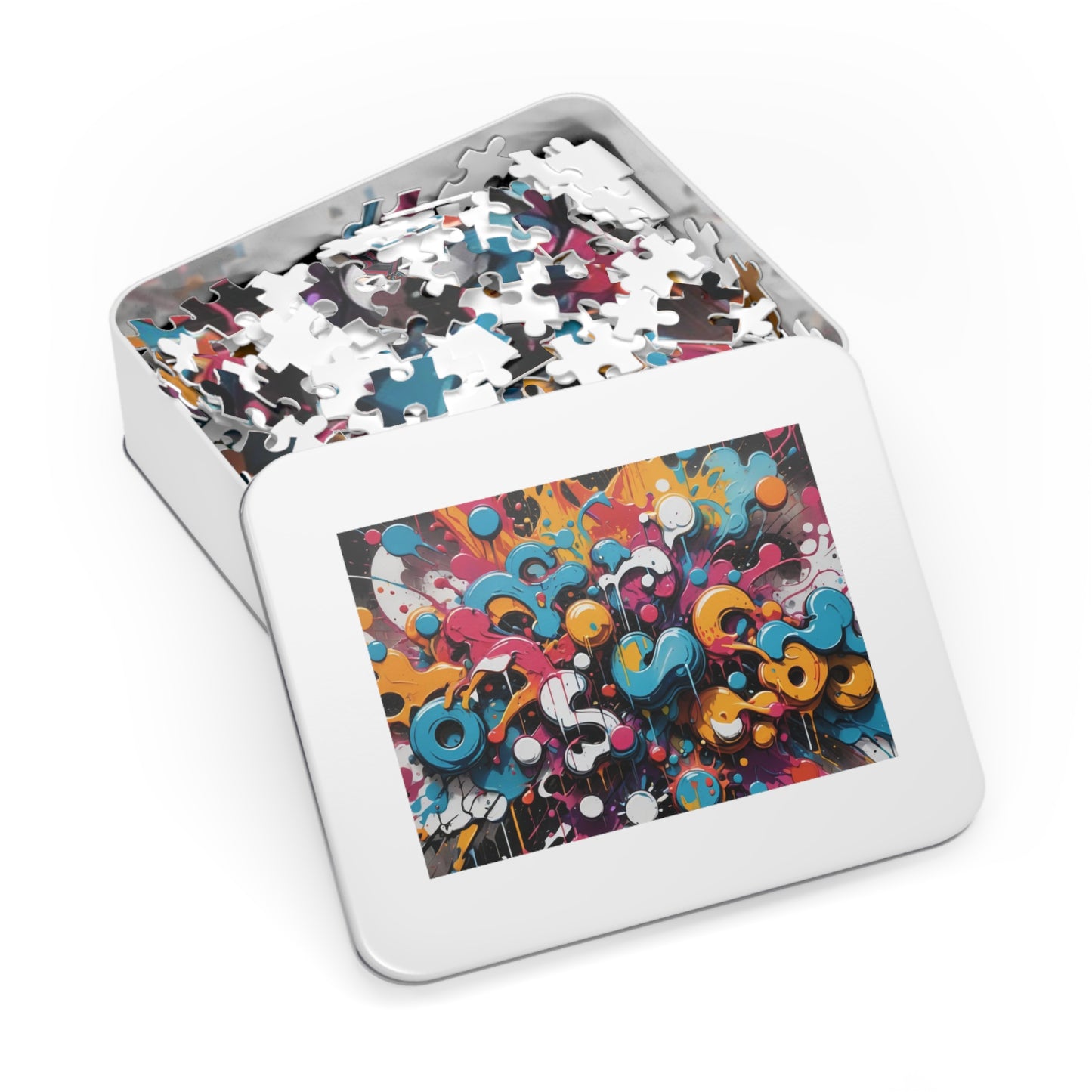 Street  Abstract  Puzzle with Tin