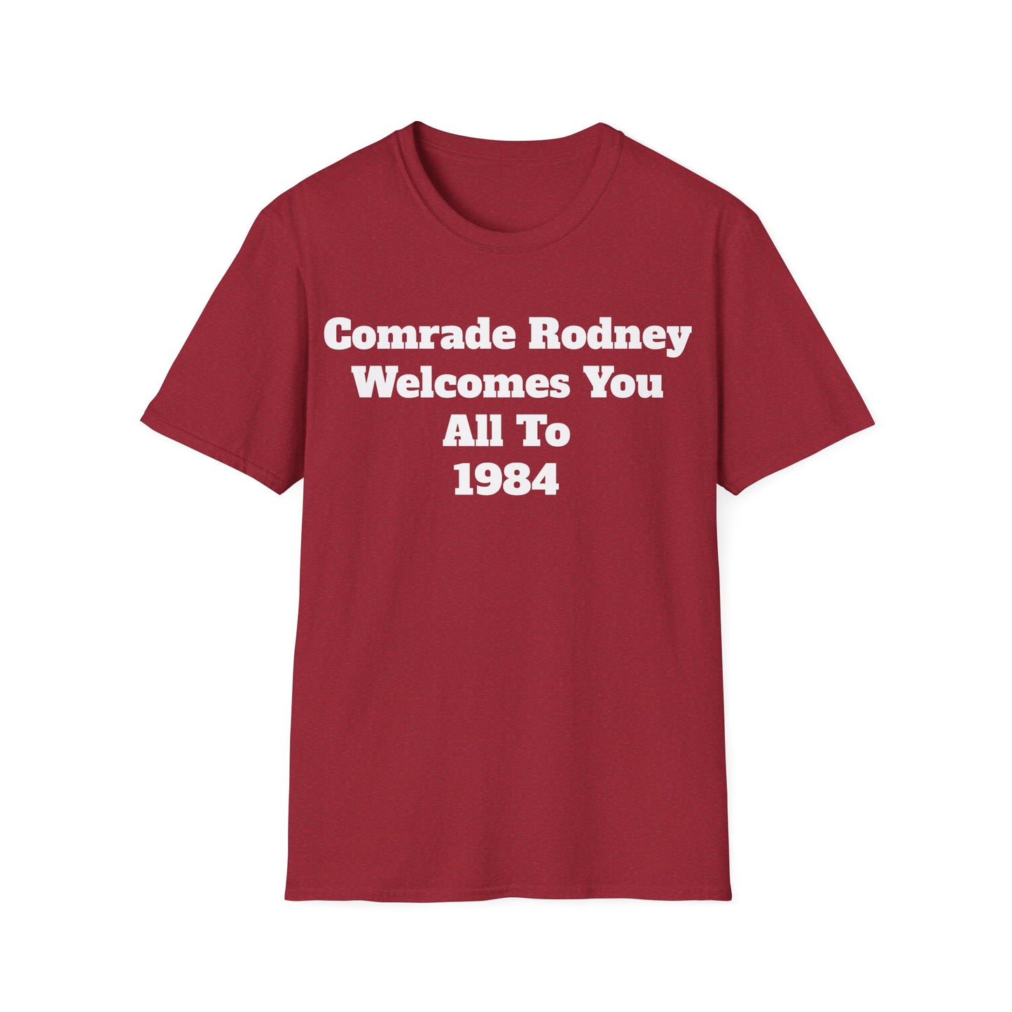 Comrade Rodney 1984 unisex T-shirt