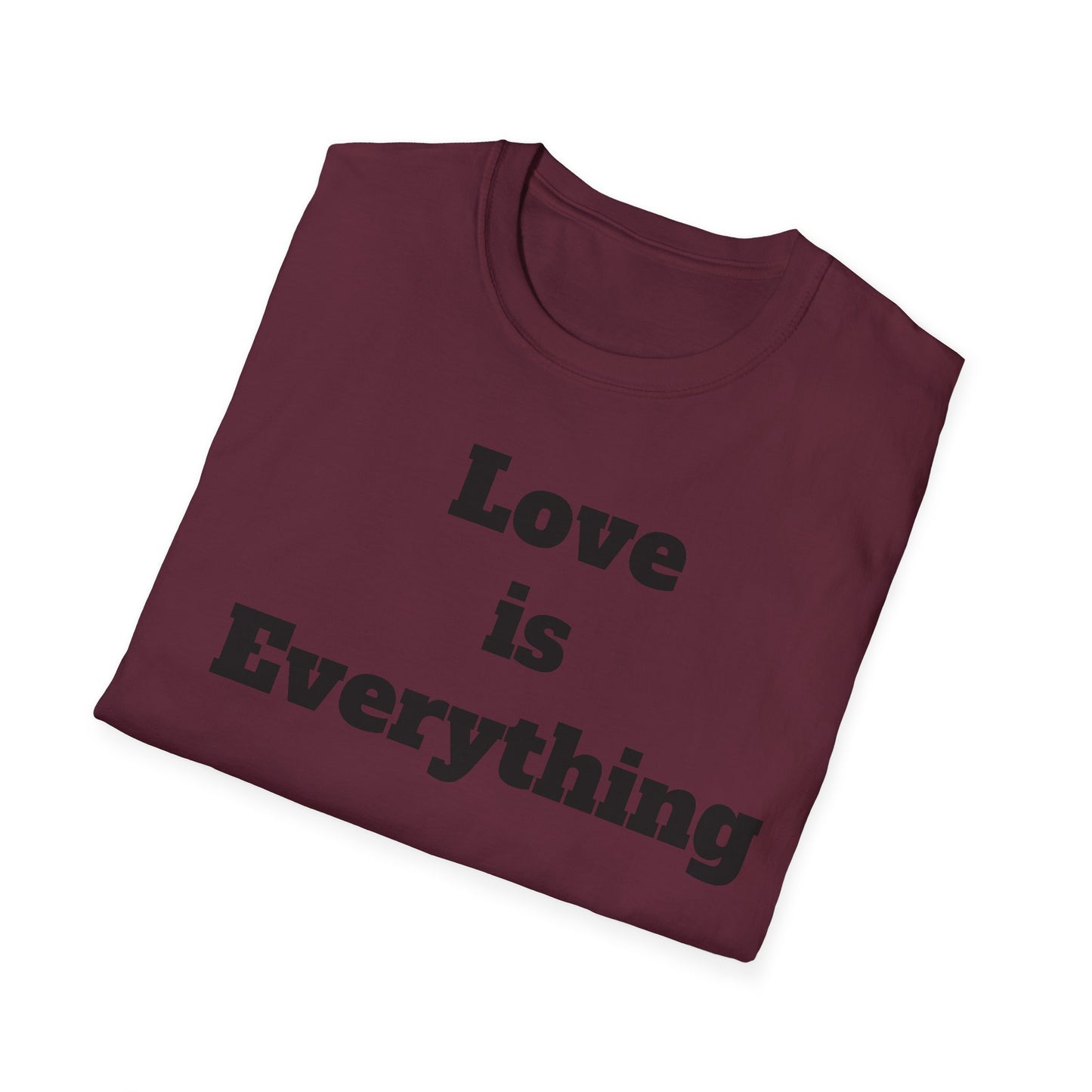 Love is Everything Unisex Softstyle T-Shirt, Casual Wear, Friendship Gift, [...]