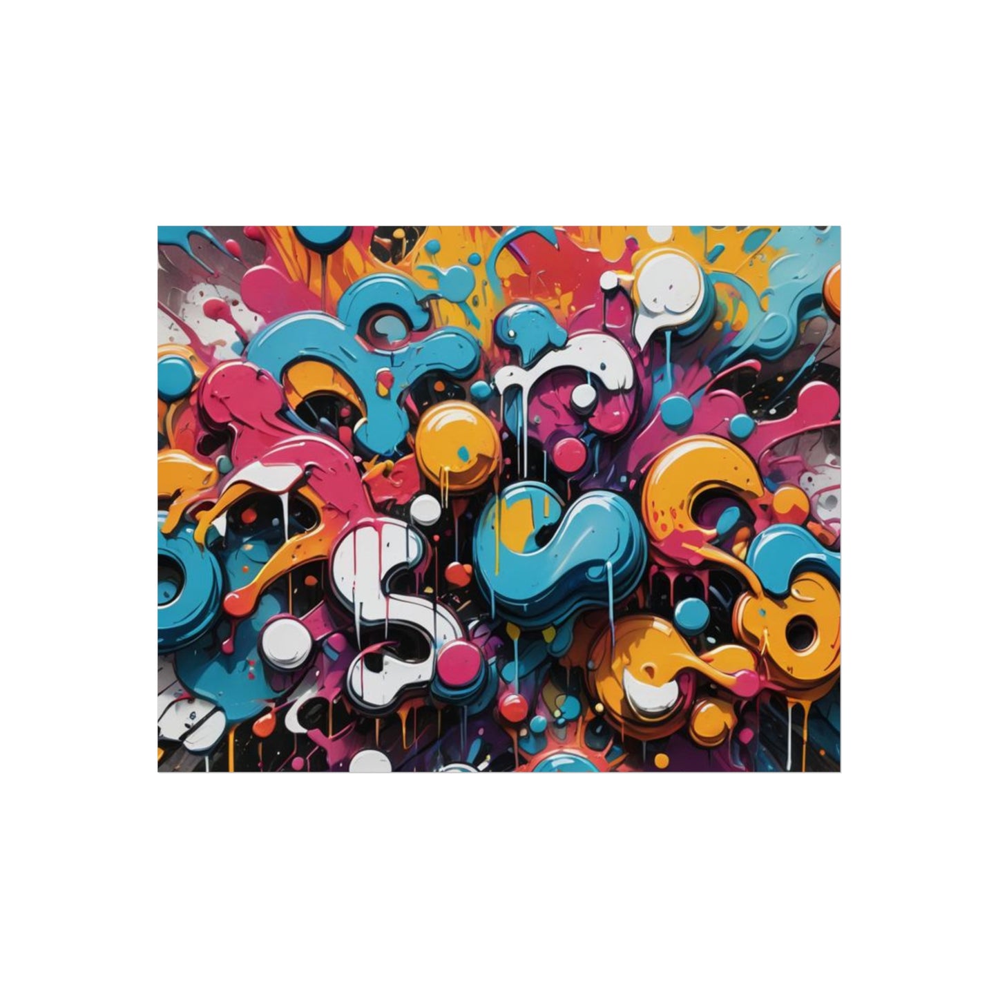 Street  Abstract Glicée Poster various sizes.