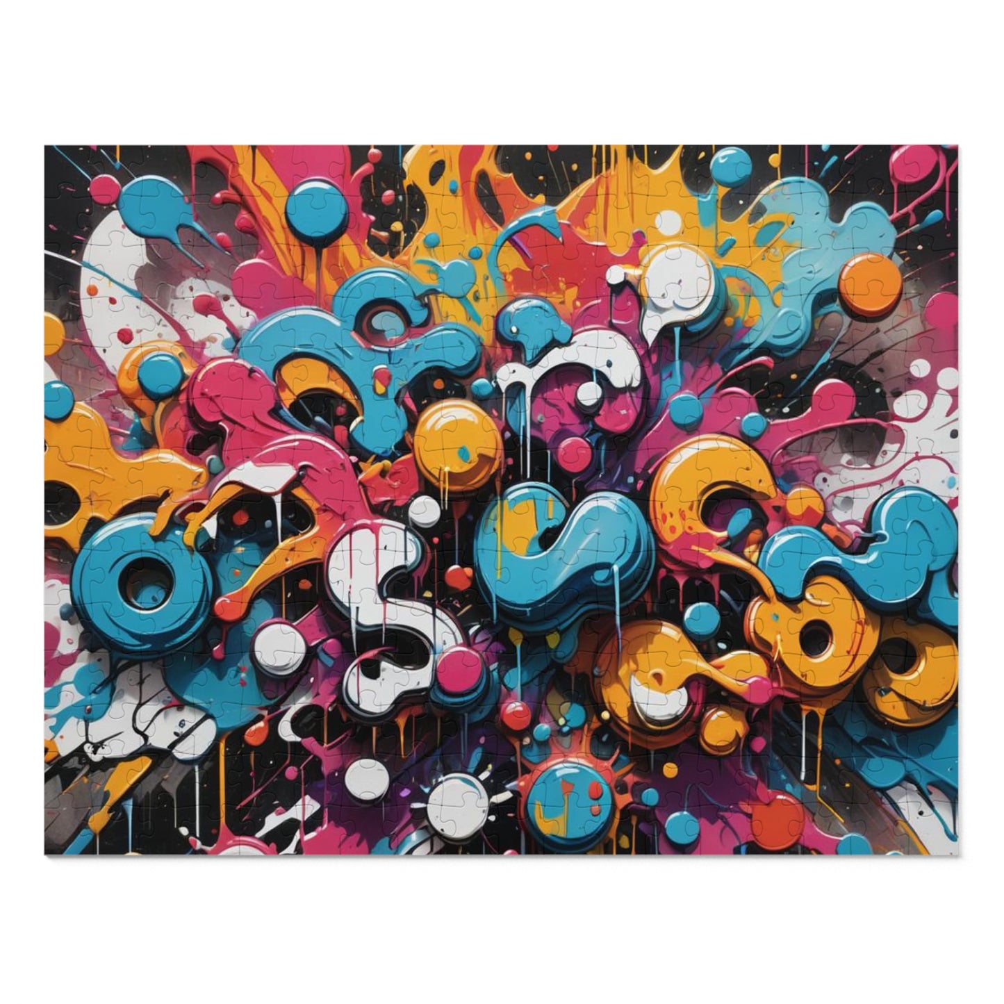 Street  Abstract  Puzzle with Tin