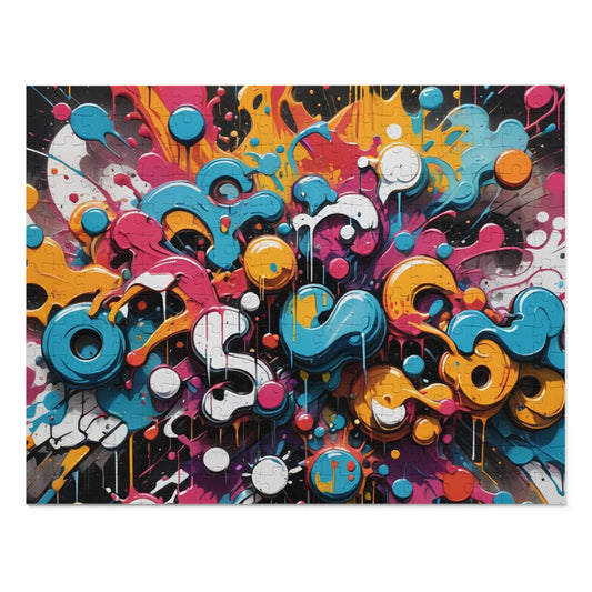 Street  Abstract  Puzzle with Tin