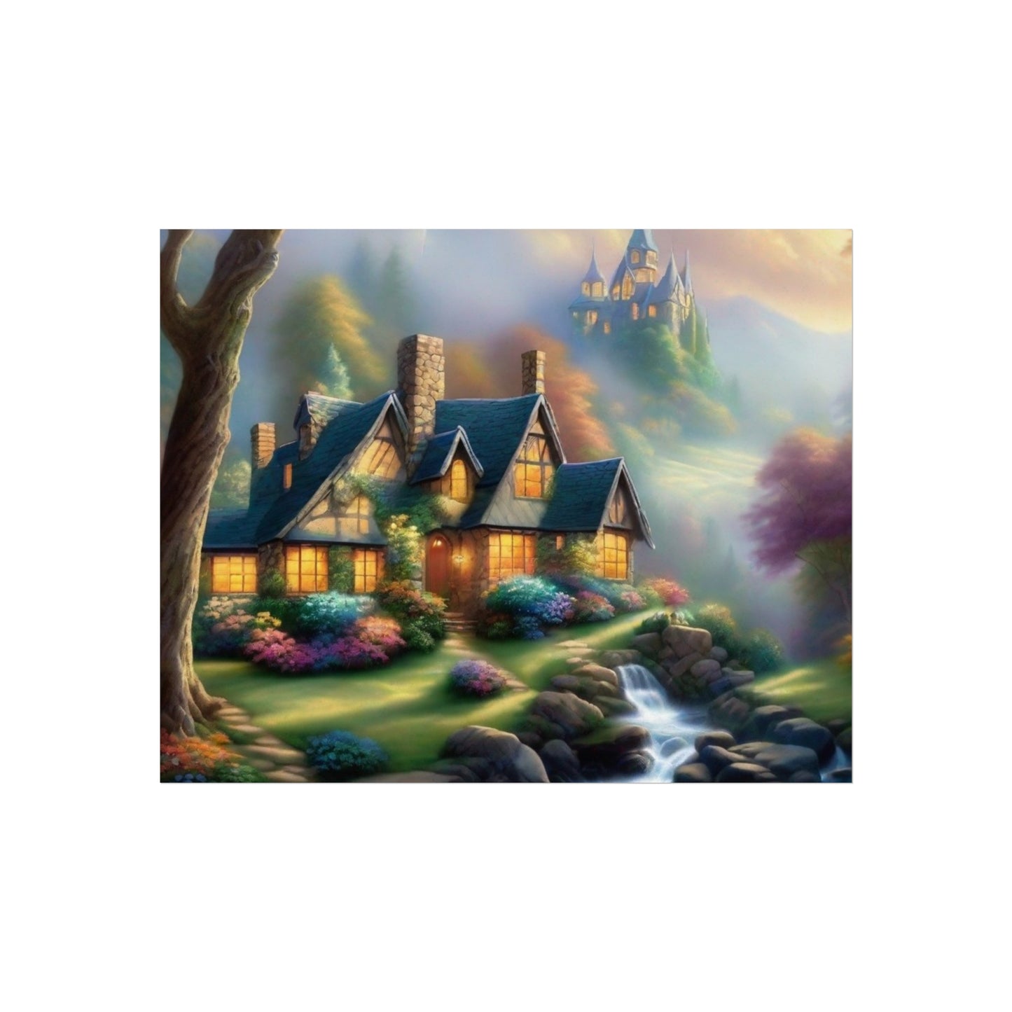 Cozy Cottage 1 Glicée Print.