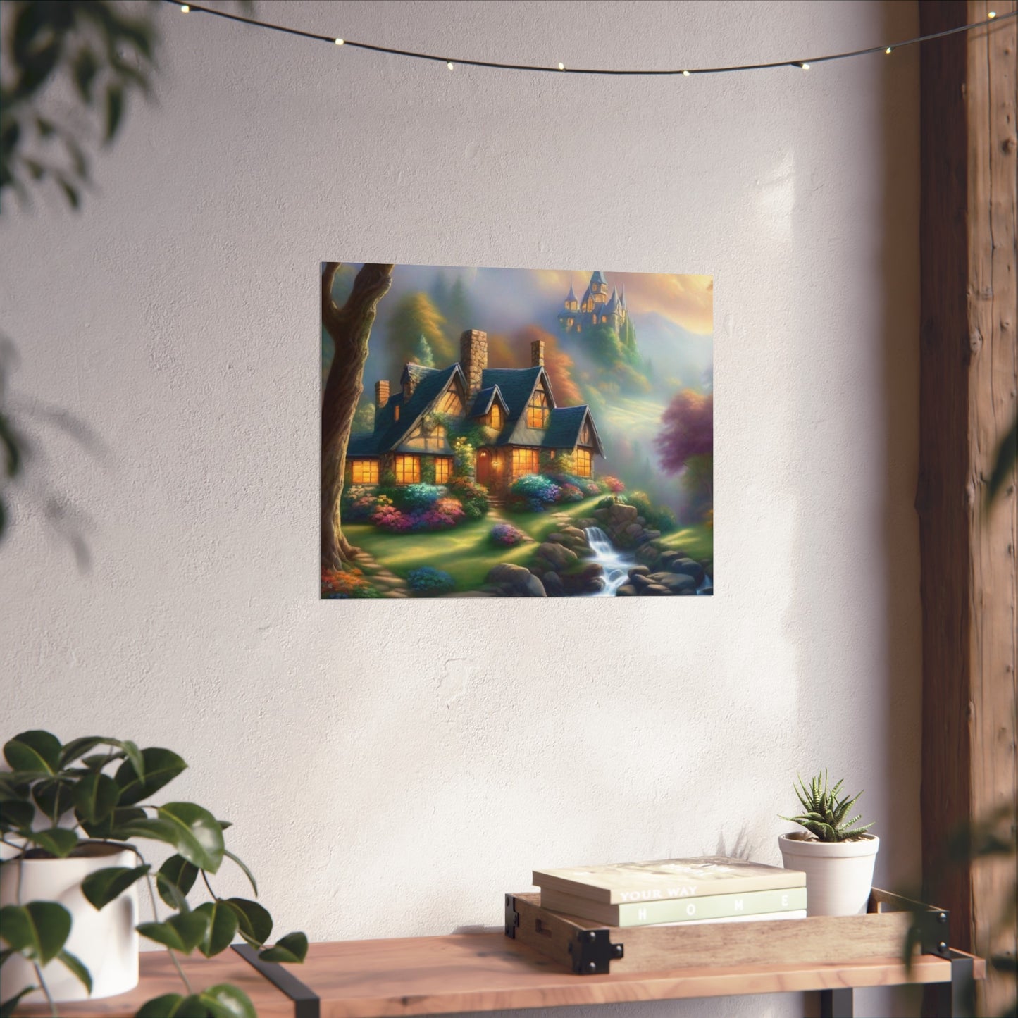 Cozy Cottage 1 Glicée Print.