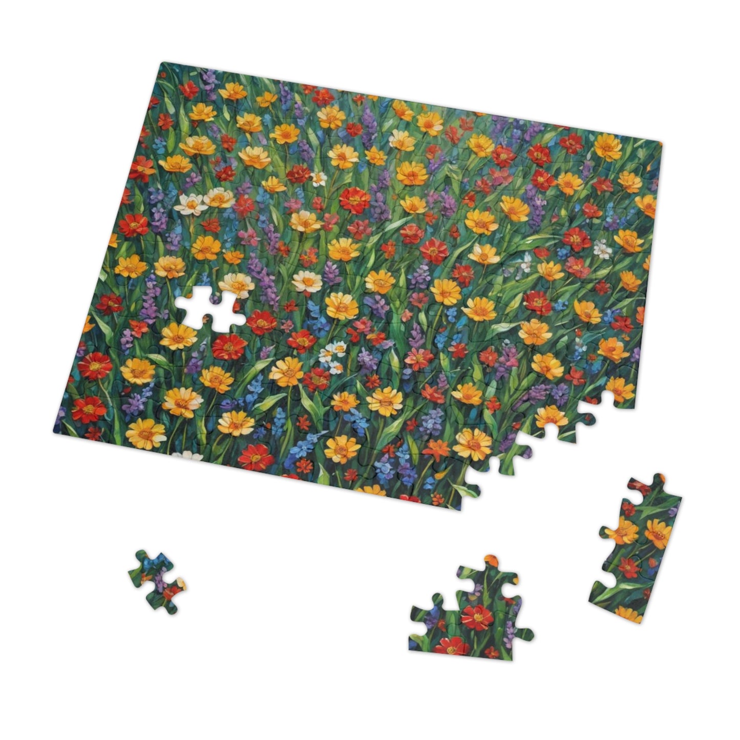 In Bloom Jigsaw Puzzle with Tin.
