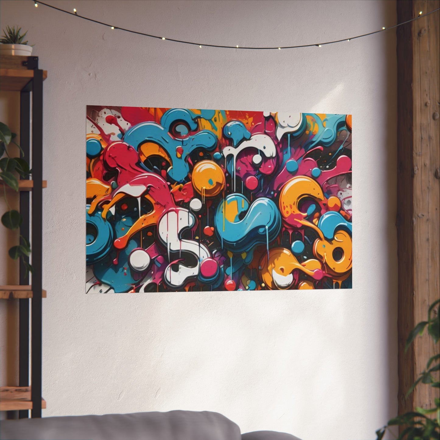 Street  Abstract Glicée Poster various sizes.