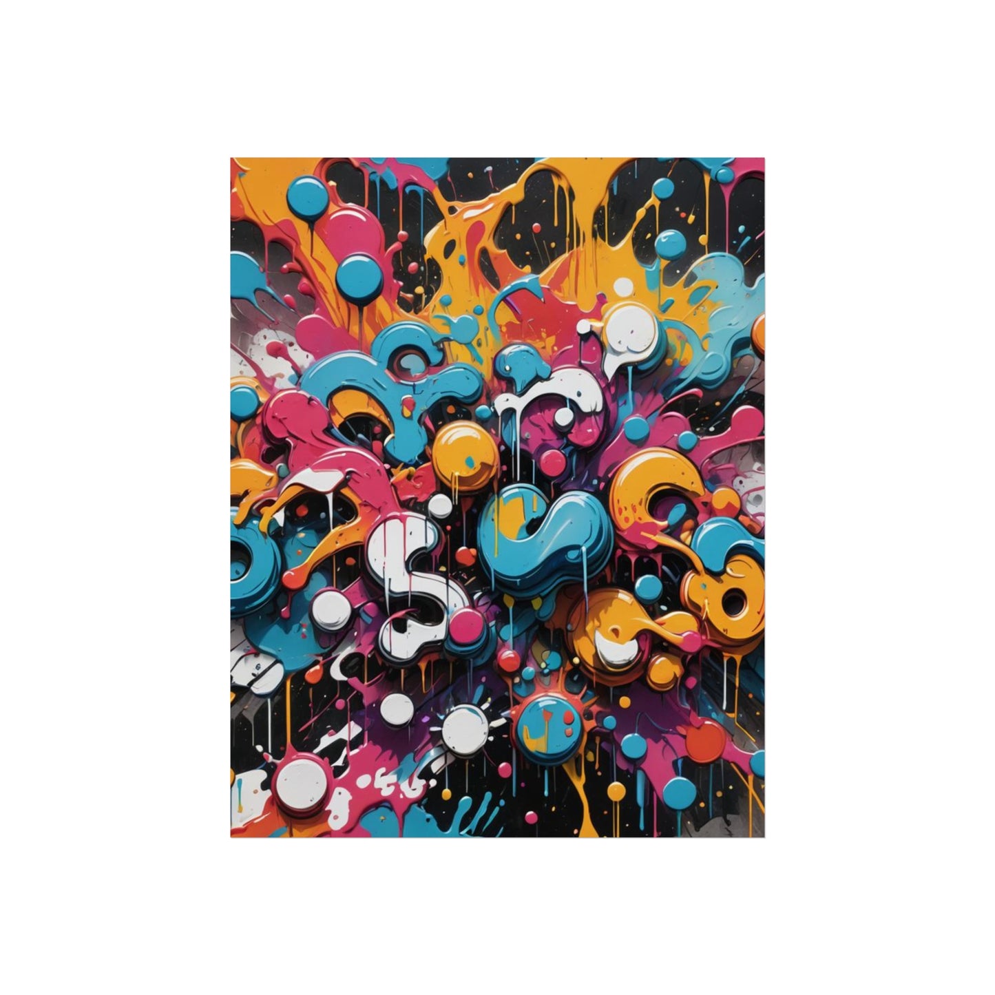 Street  Abstract Glicée Poster various sizes.