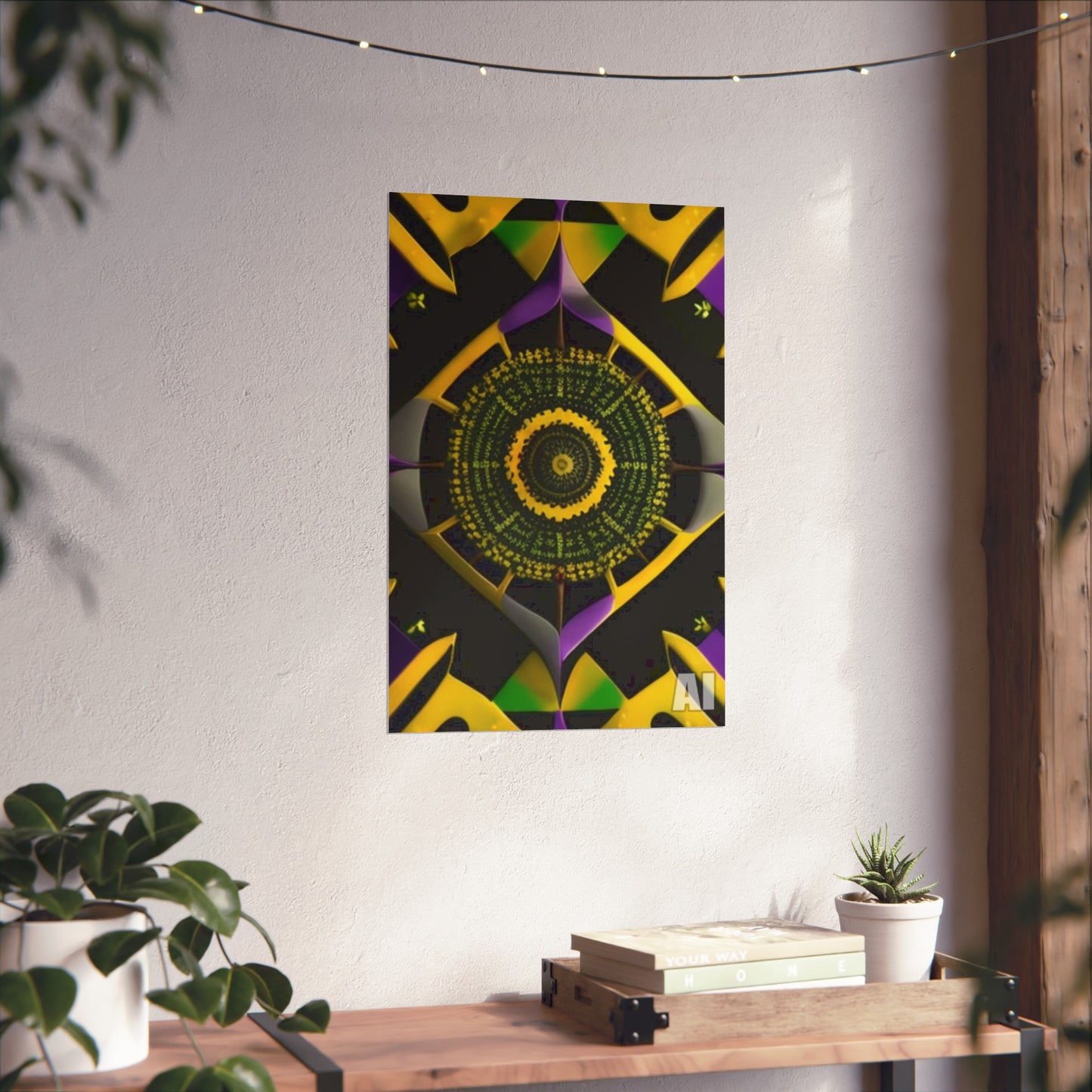 Vibrant Square Fine Art Prints.