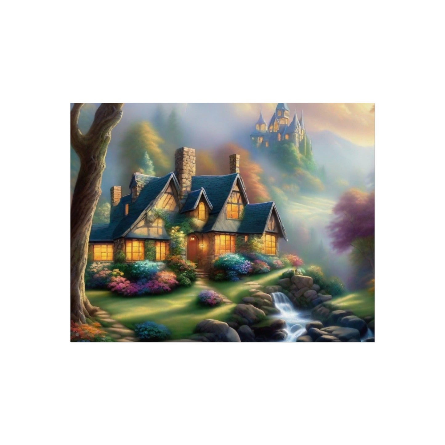 Cozy Cottage 1 Glicée Print.