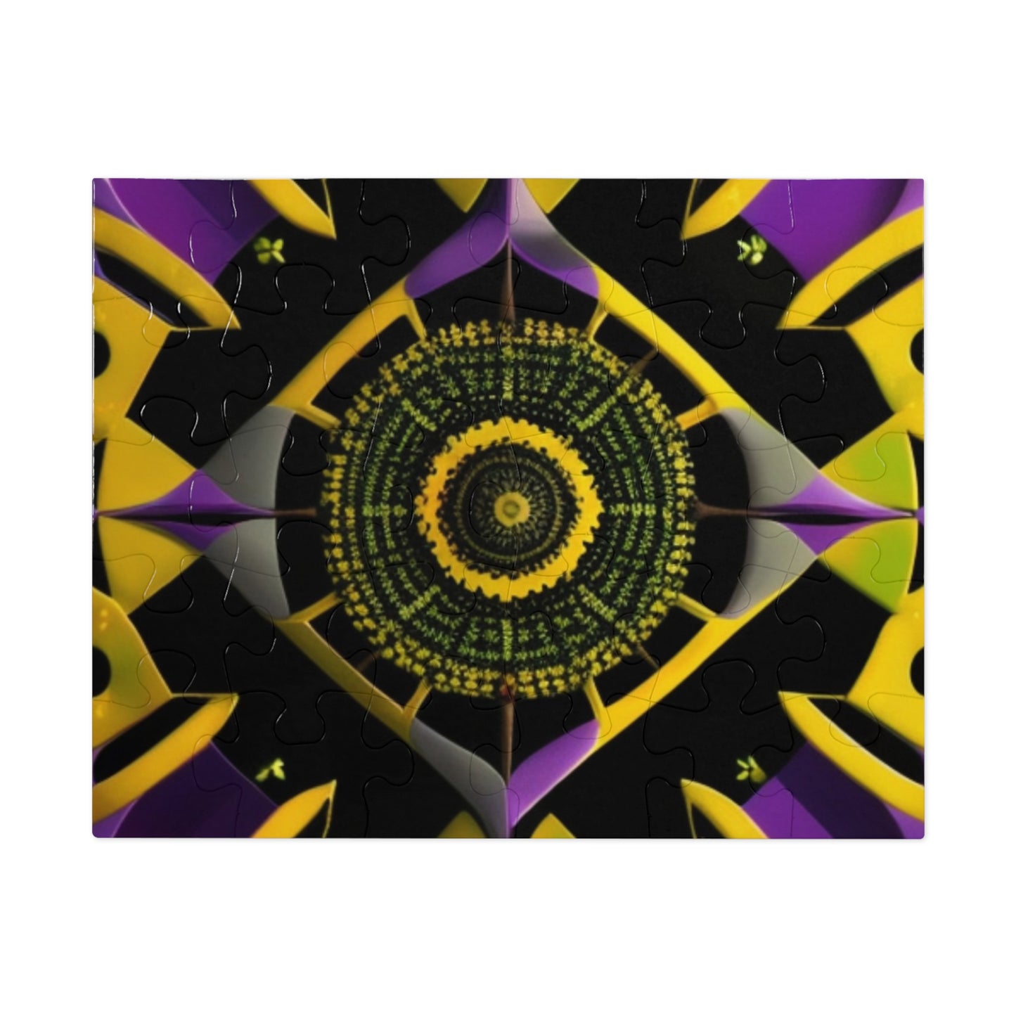 Vibrant Square Jigsaw Puzzle with Tin  30-2000 pieces.