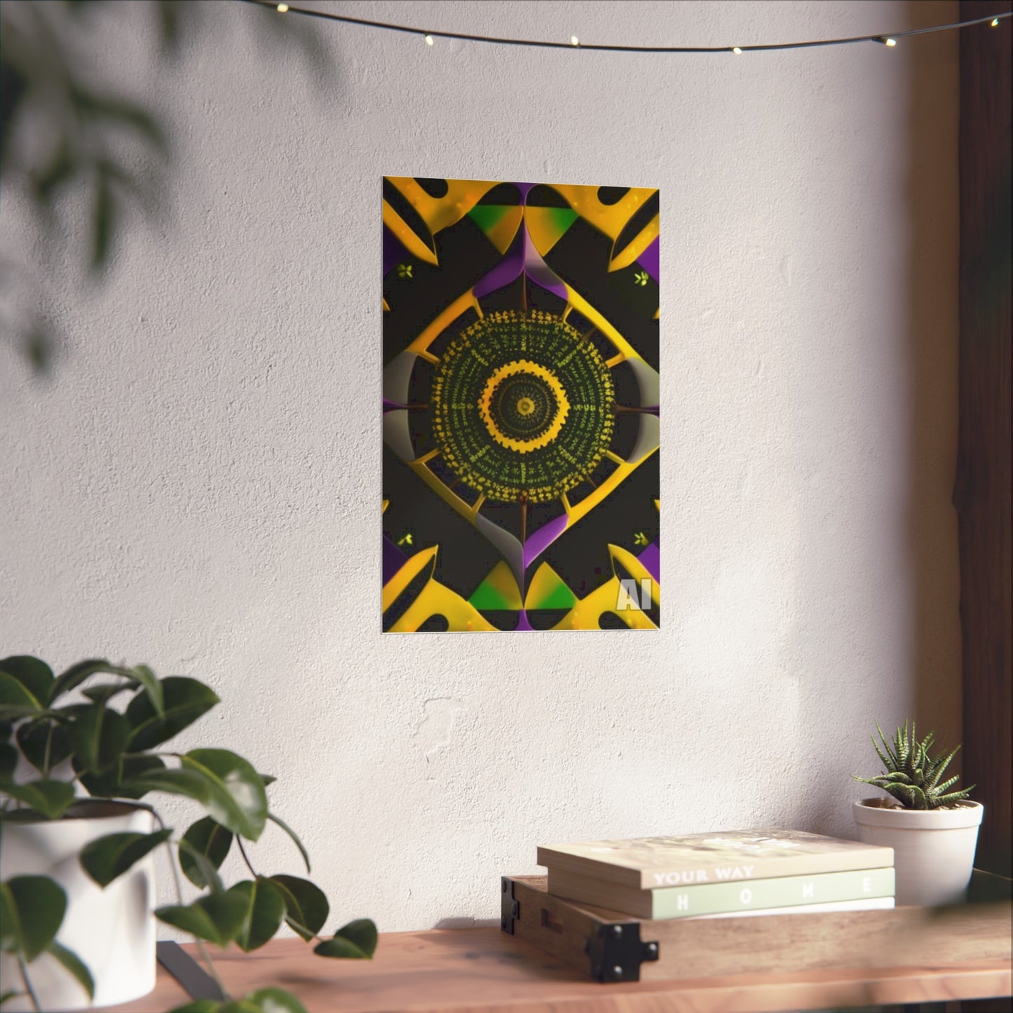 Vibrant Square Fine Art Prints.
