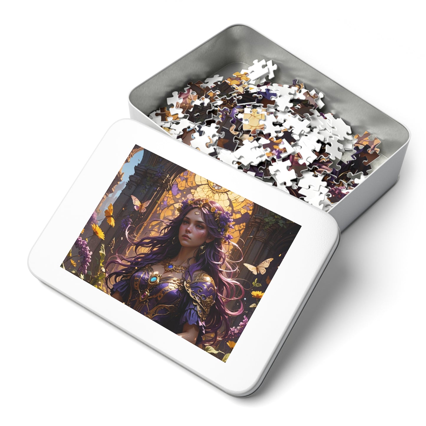 Enchanted Lady purple Puzzle