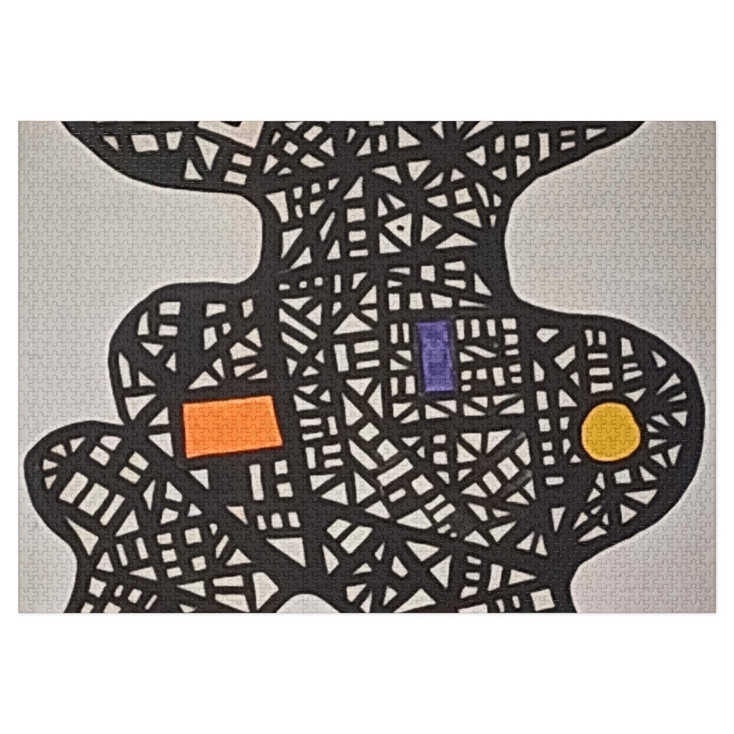 Abstract Design Jigsaw Puzzle with Tin, 30 - 2000 pieces