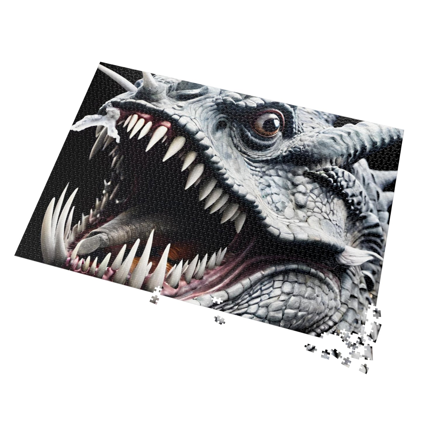 Smiling Dragon Jigsaw Puzzle with Tin 30-2000 pieces.