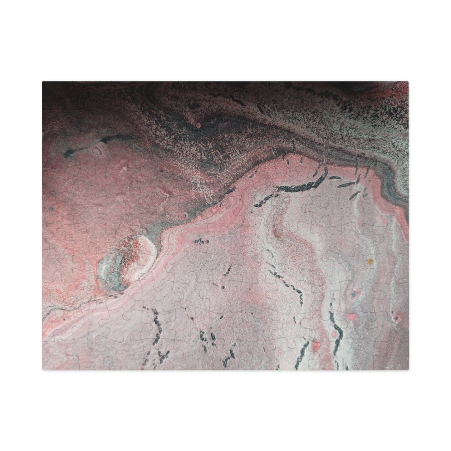 Abstract Pink Fine Art Jigsaw Puzzle with Tin - 6 variants  upto 2000 pieces