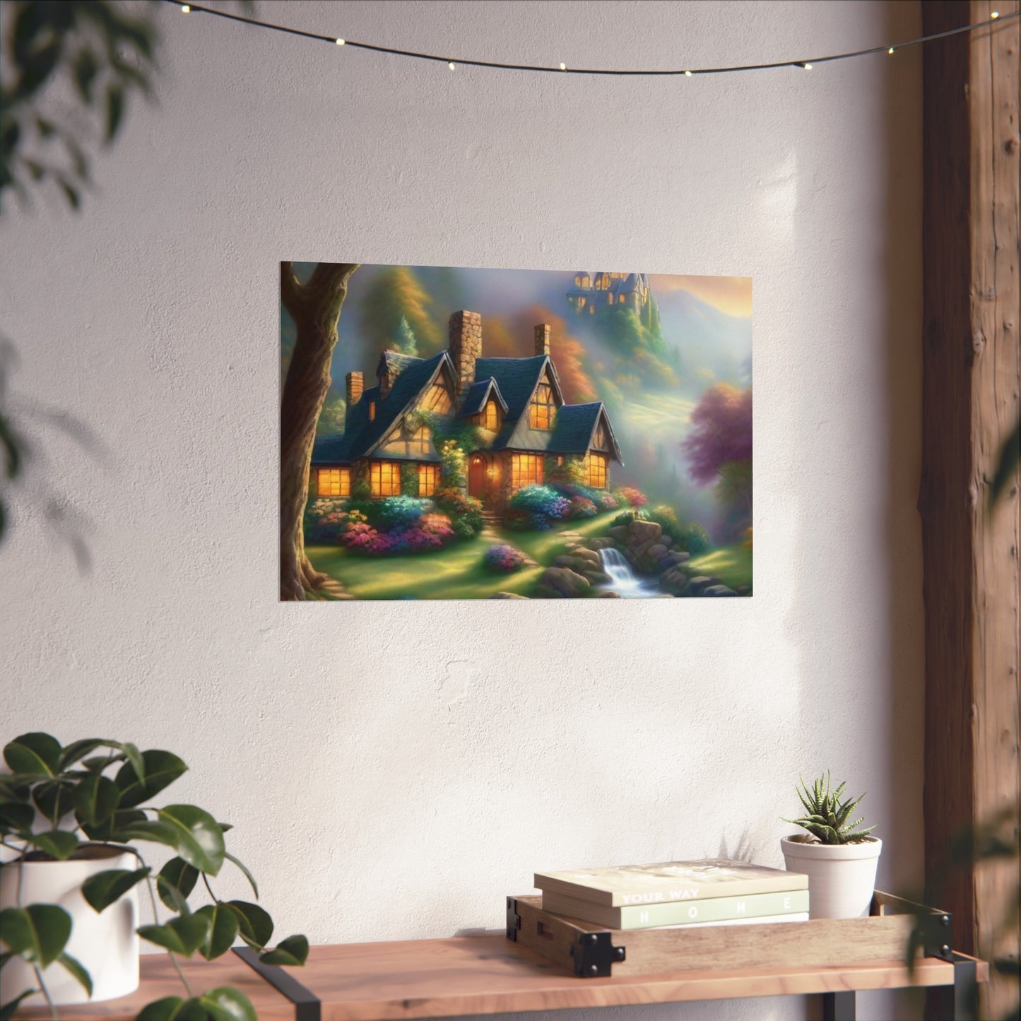 Cozy Cottage 1 Glicée Print.