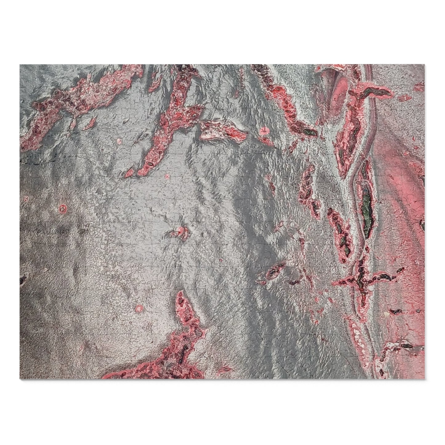 Grey Splash Jigsaw Puzzle with Tin, upto 2000 pieces.