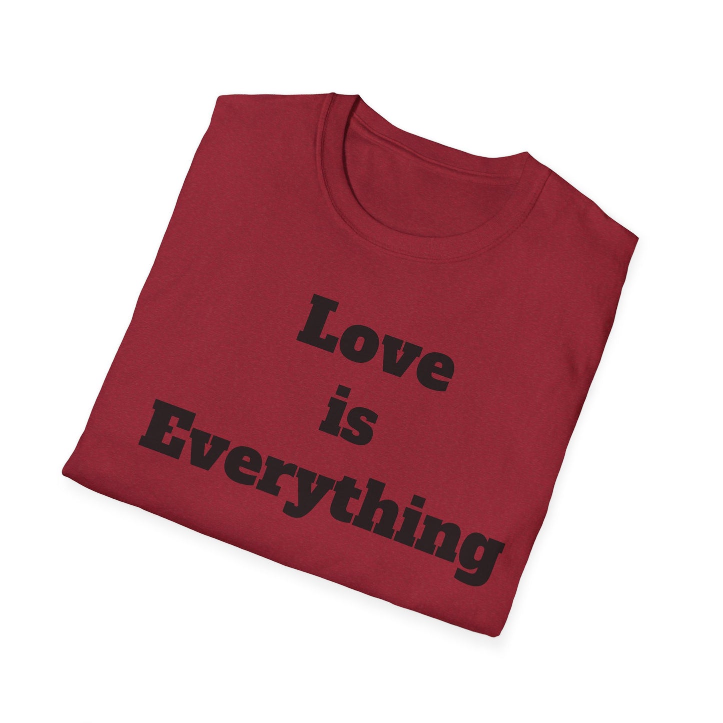 Love is Everything Unisex Softstyle T-Shirt, Casual Wear, Friendship Gift, [...]